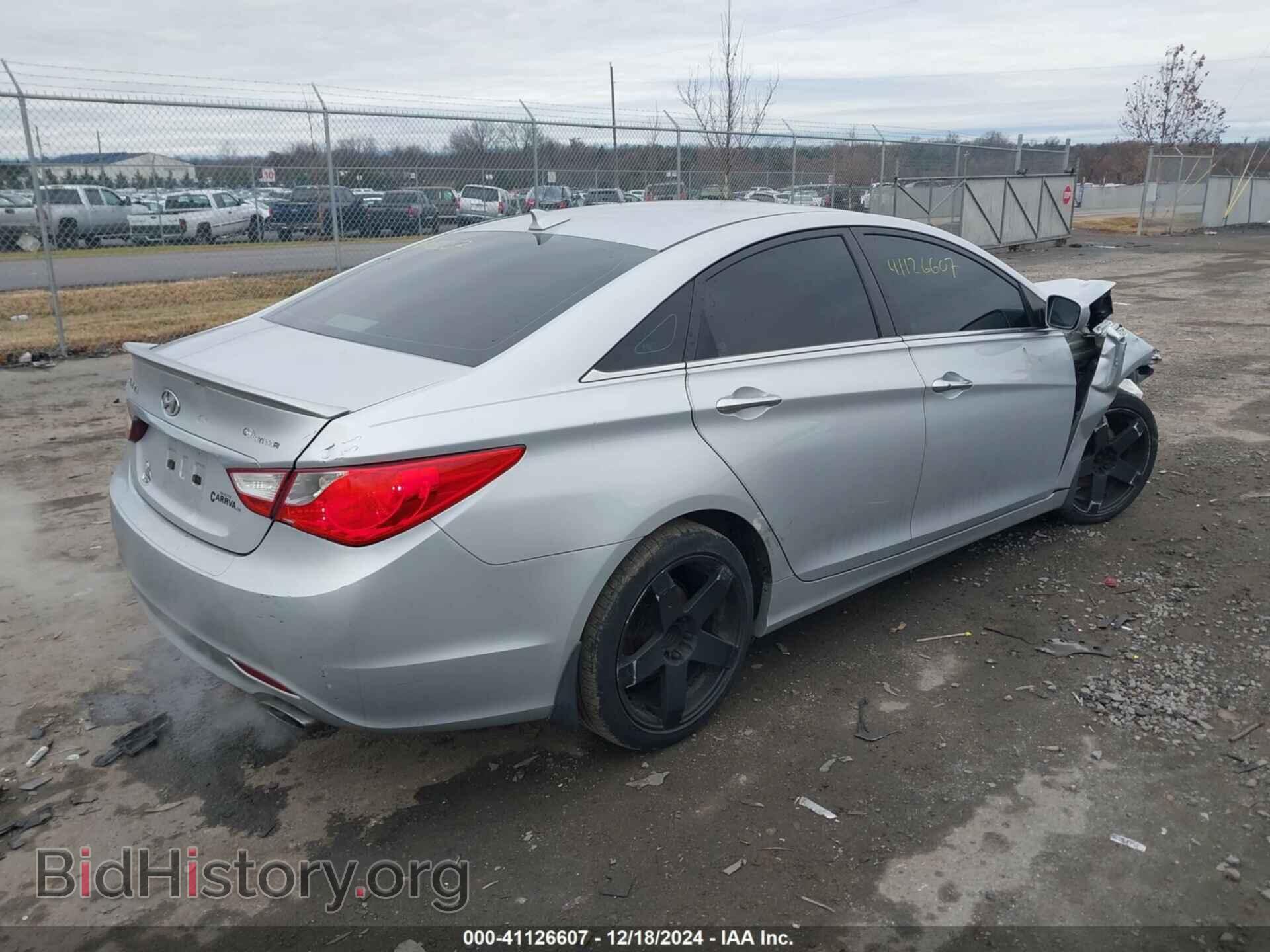 2013 HYUNDAI SONATA - VIN: 5NPEC4AC8DH611657 - Фото 4
