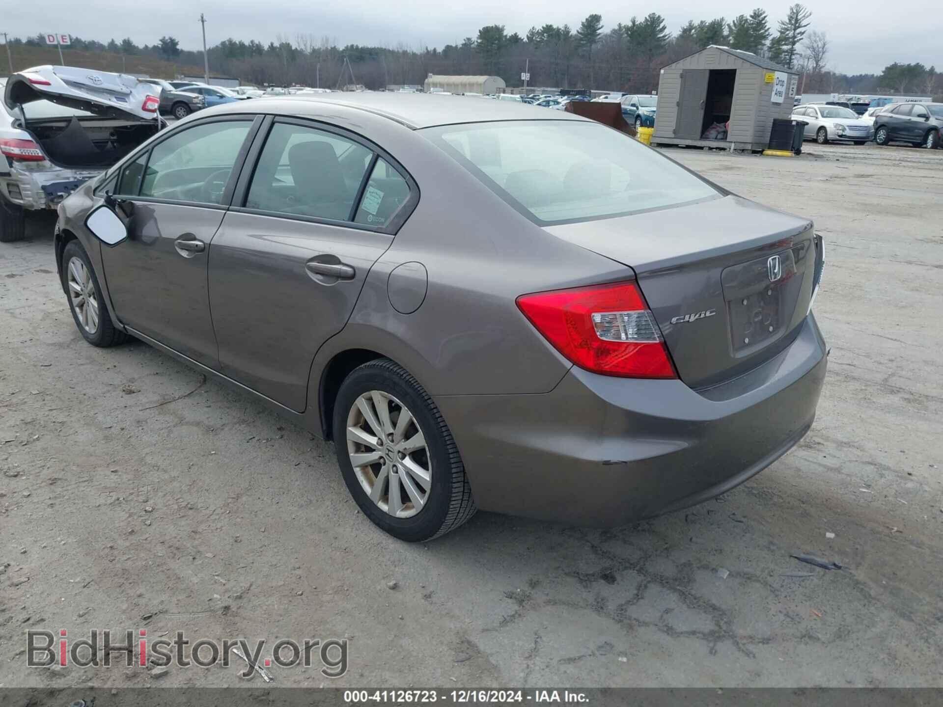 2012 HONDA CIVIC - VIN: JHMFB2F88CS003524 - Фото 3