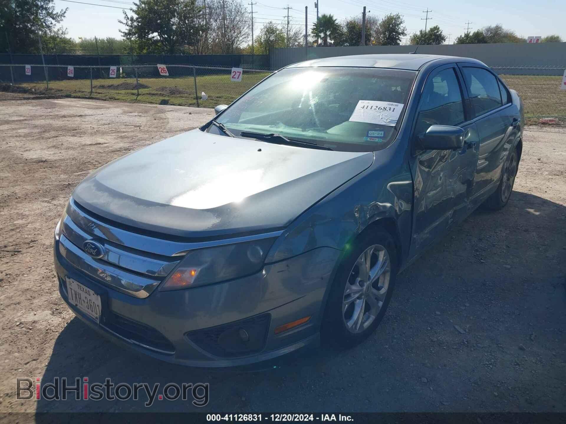 2011 FORD FUSION - VIN: 3FAHP0HA1BR345848 - Фото 2