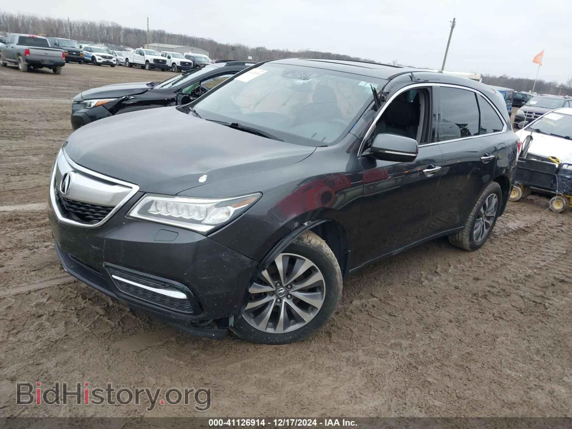 2014 ACURA MDX - VIN: 5FRYD4H43EB504717 - Фото 2