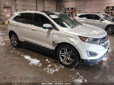 2015 Ford EDGE Titanium — VIN 2FMTK4K85FBB05654, IAAI