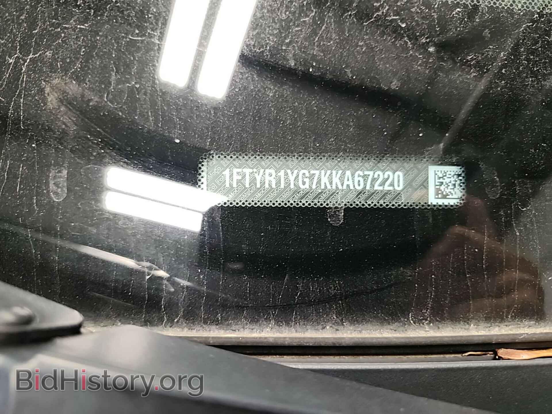 2019 FORD TRANSIT-250 - VIN: 1FTYR1YG7KKA67220 - Фото 4