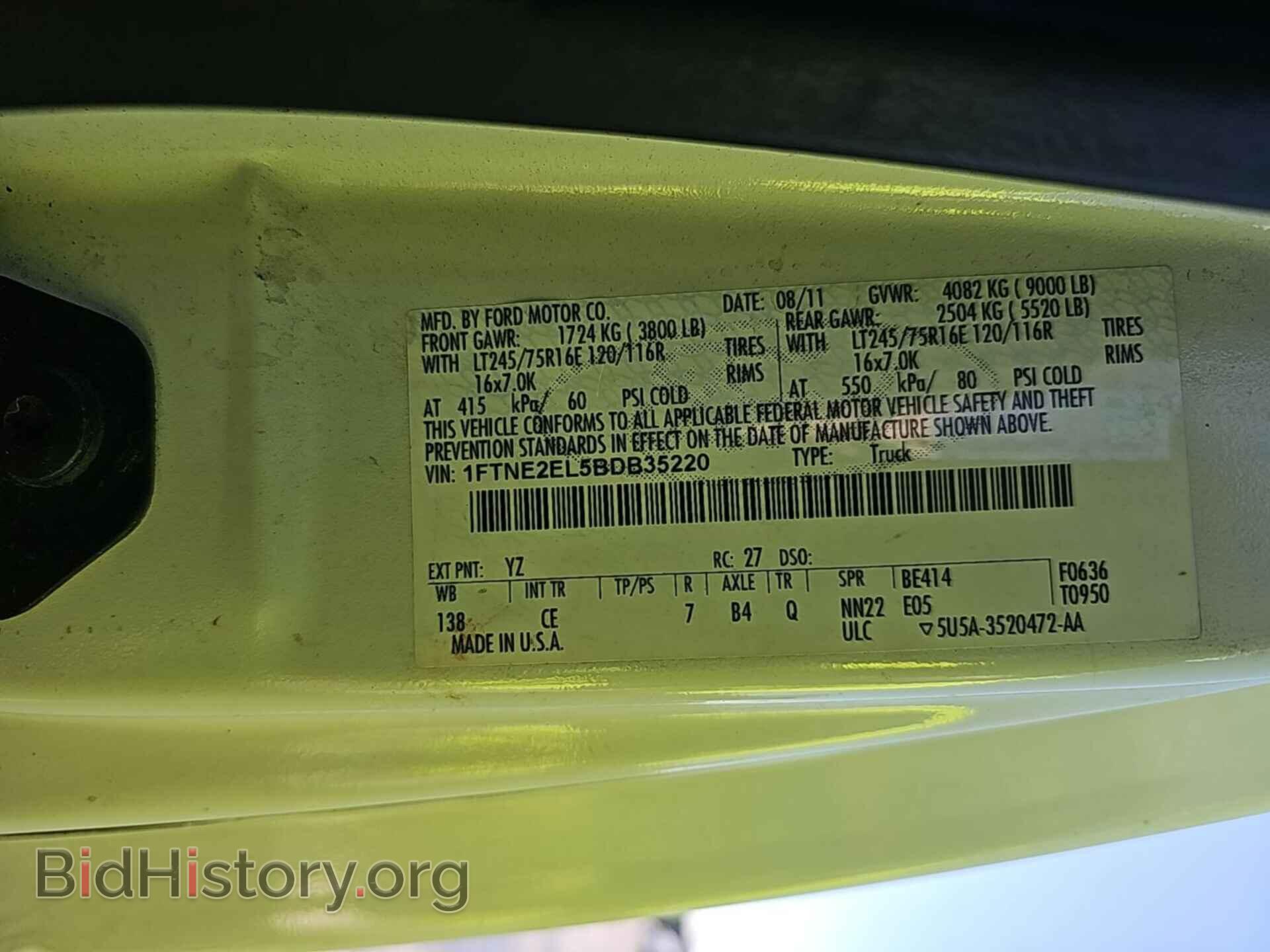2011 FORD E-250 - VIN: 1FTNE2EL5BDB35220 - Photo 21