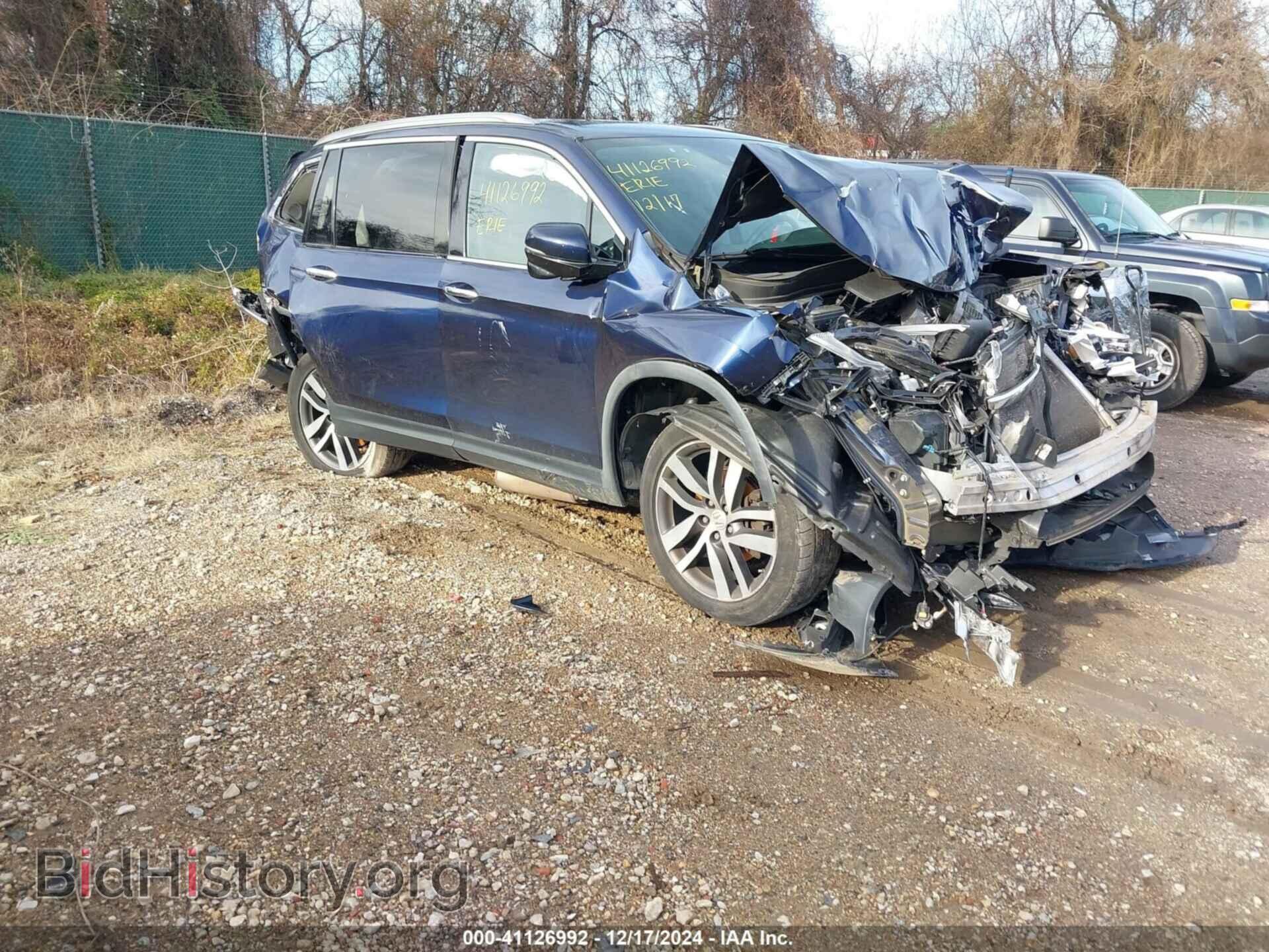 Фотография 5FNYF6H91HB005115 - HONDA PILOT 2017