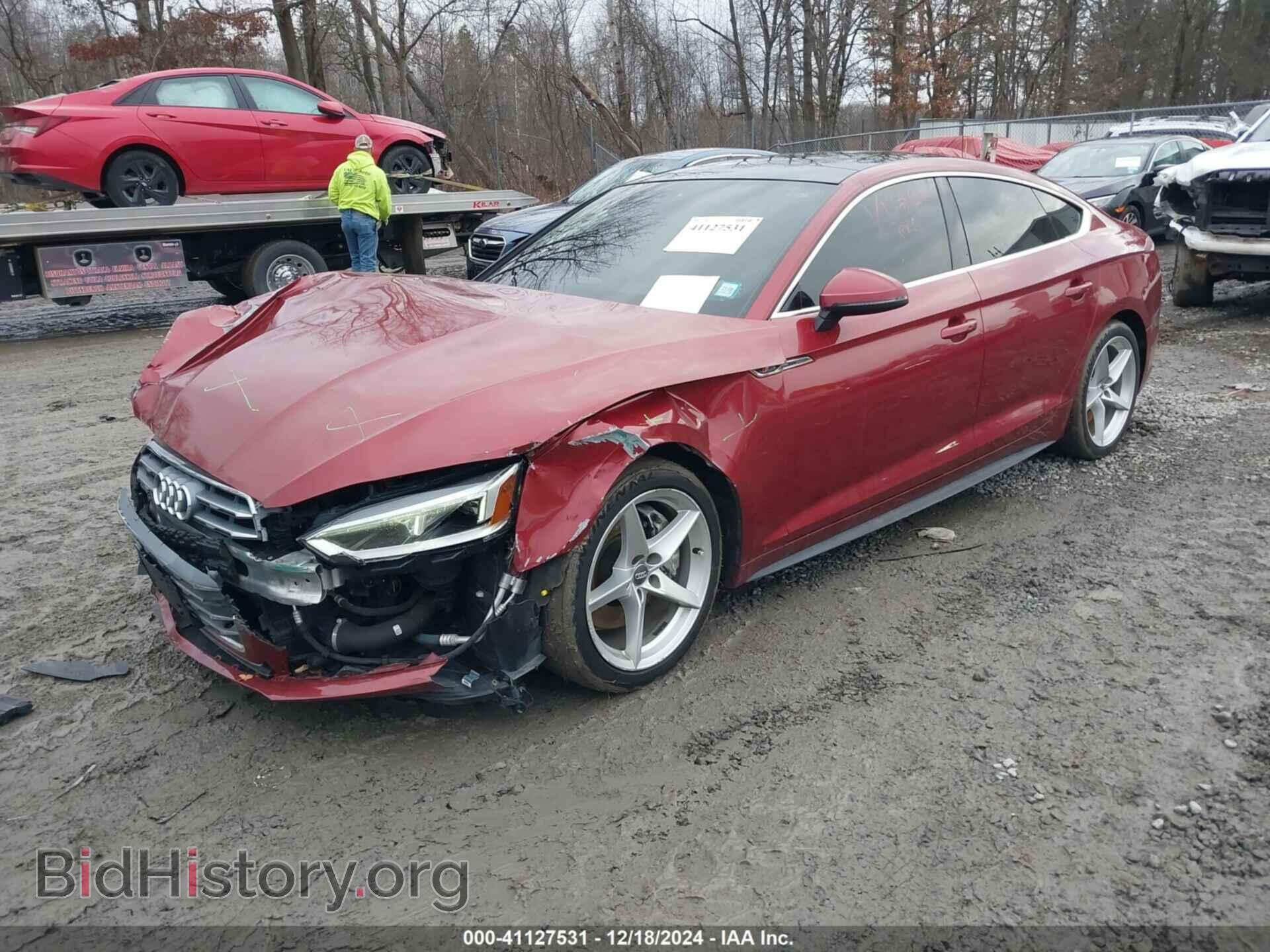2019 AUDI A5 - VIN: WAUENCF56KA082869 - Фото 2