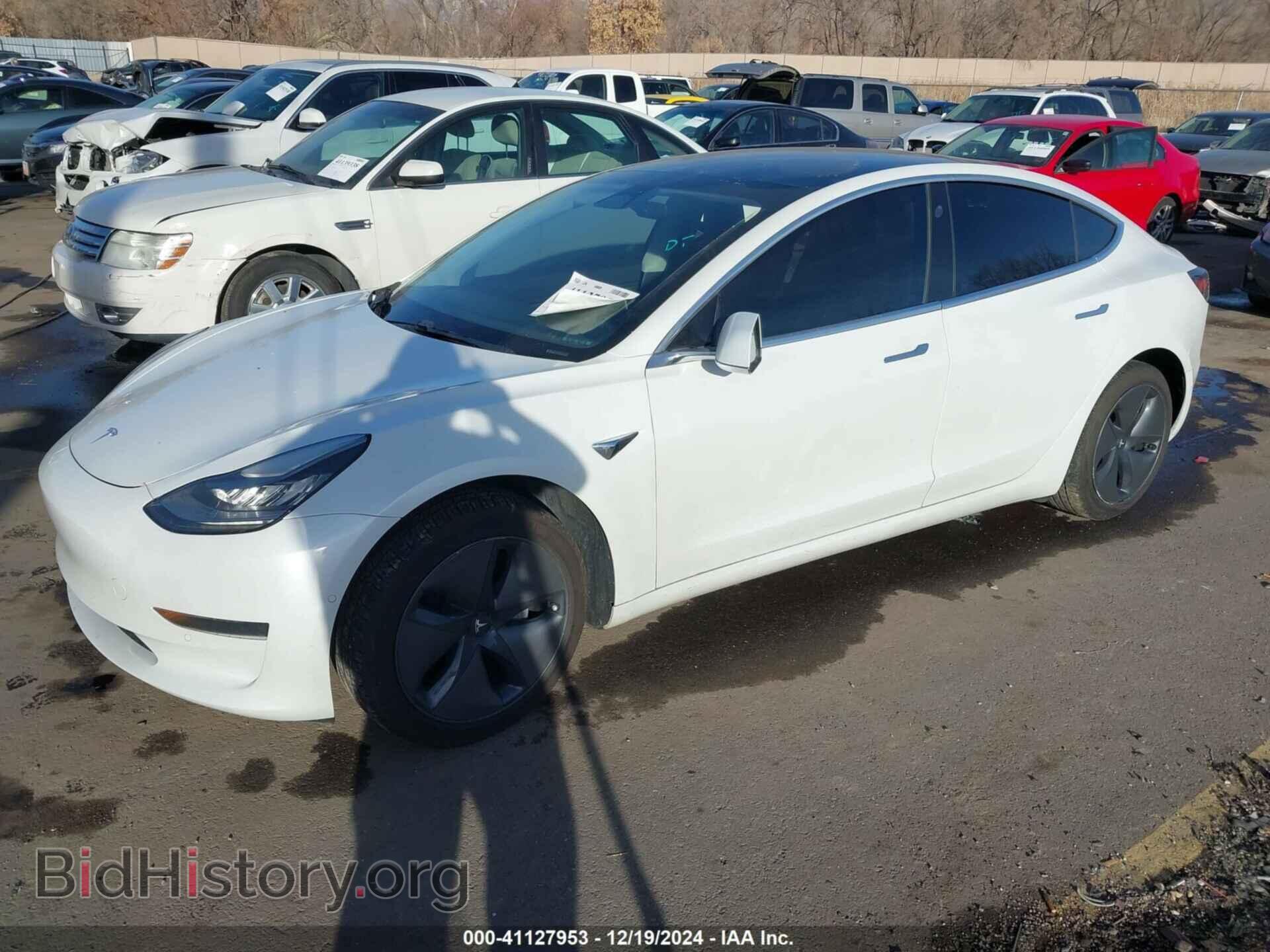2019 TESLA MODEL 3 - VIN: 5YJ3E1EA9KF483711 - Фото 2