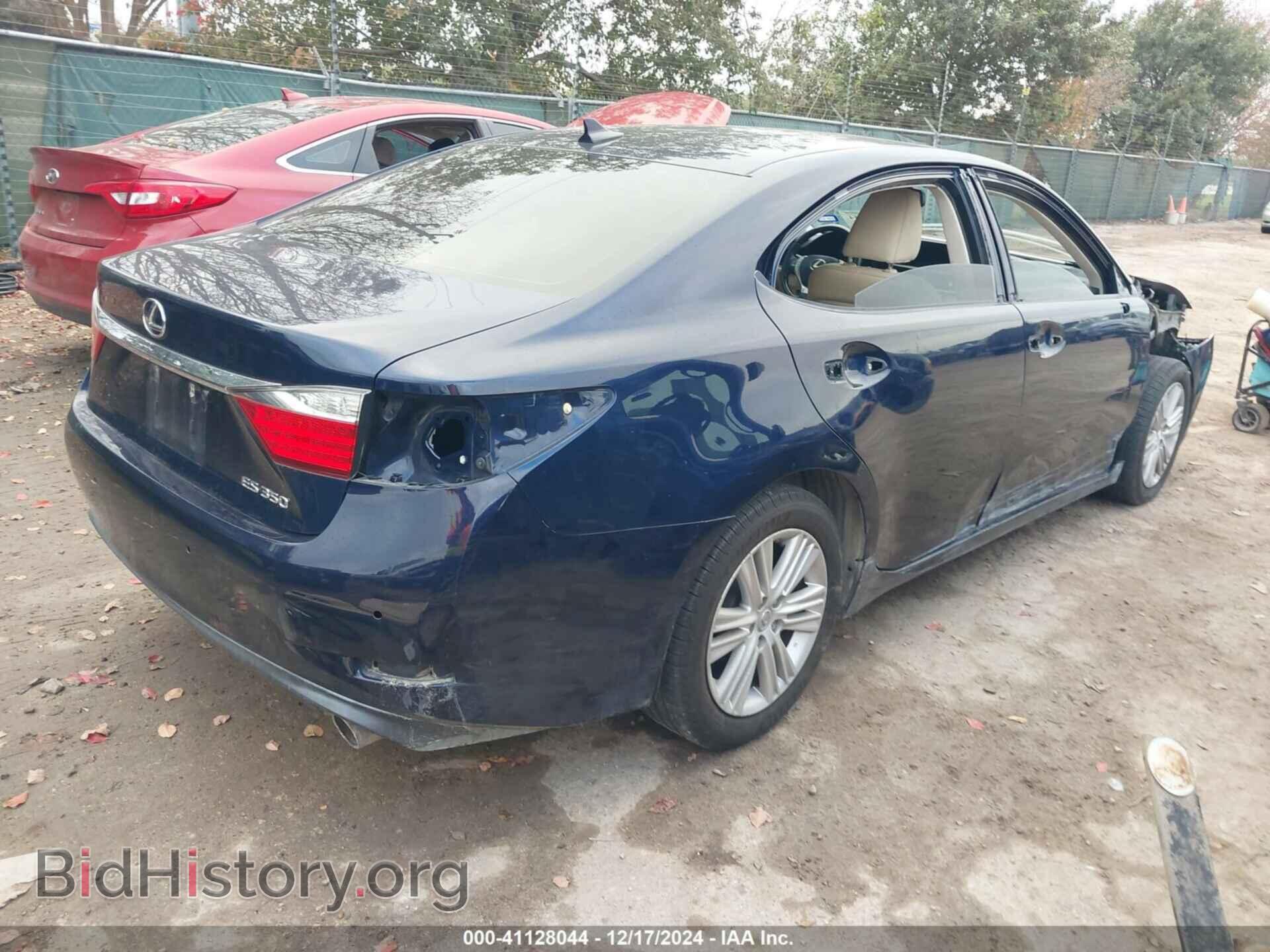 2014 LEXUS ES 350 - VIN: JTHBK1GG4E2095698 - Фото 4