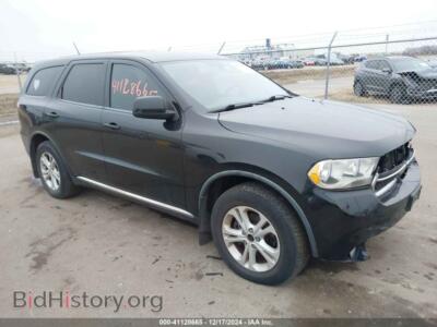 2012 Dodge DURANGO SXT, черный — VIN 1C4RDJAG1CC212910, IAAI