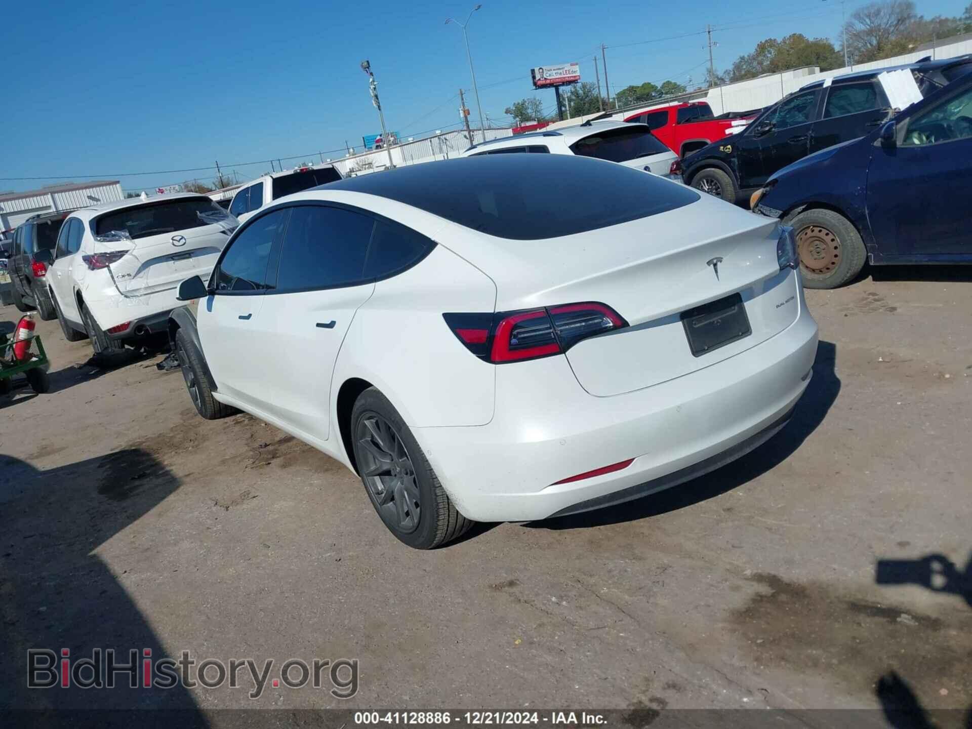 2021 TESLA MODEL 3 - VIN: 5YJ3E1EB4MF915035 - Фото 3
