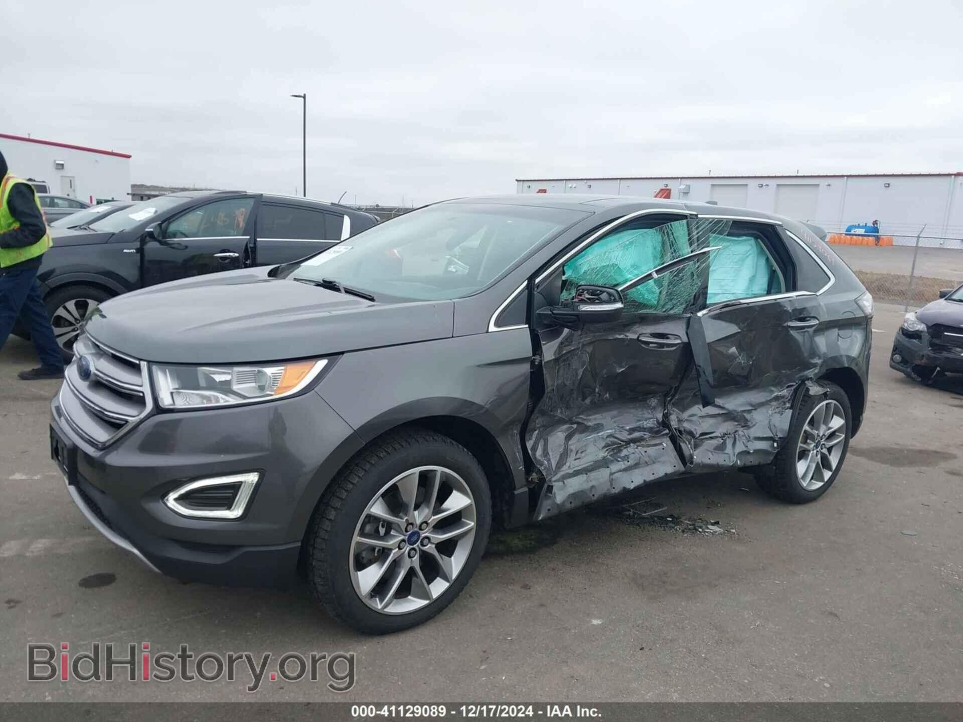 2017 FORD EDGE - VIN: 2FMPK4K83HBC31659 - Фото 2