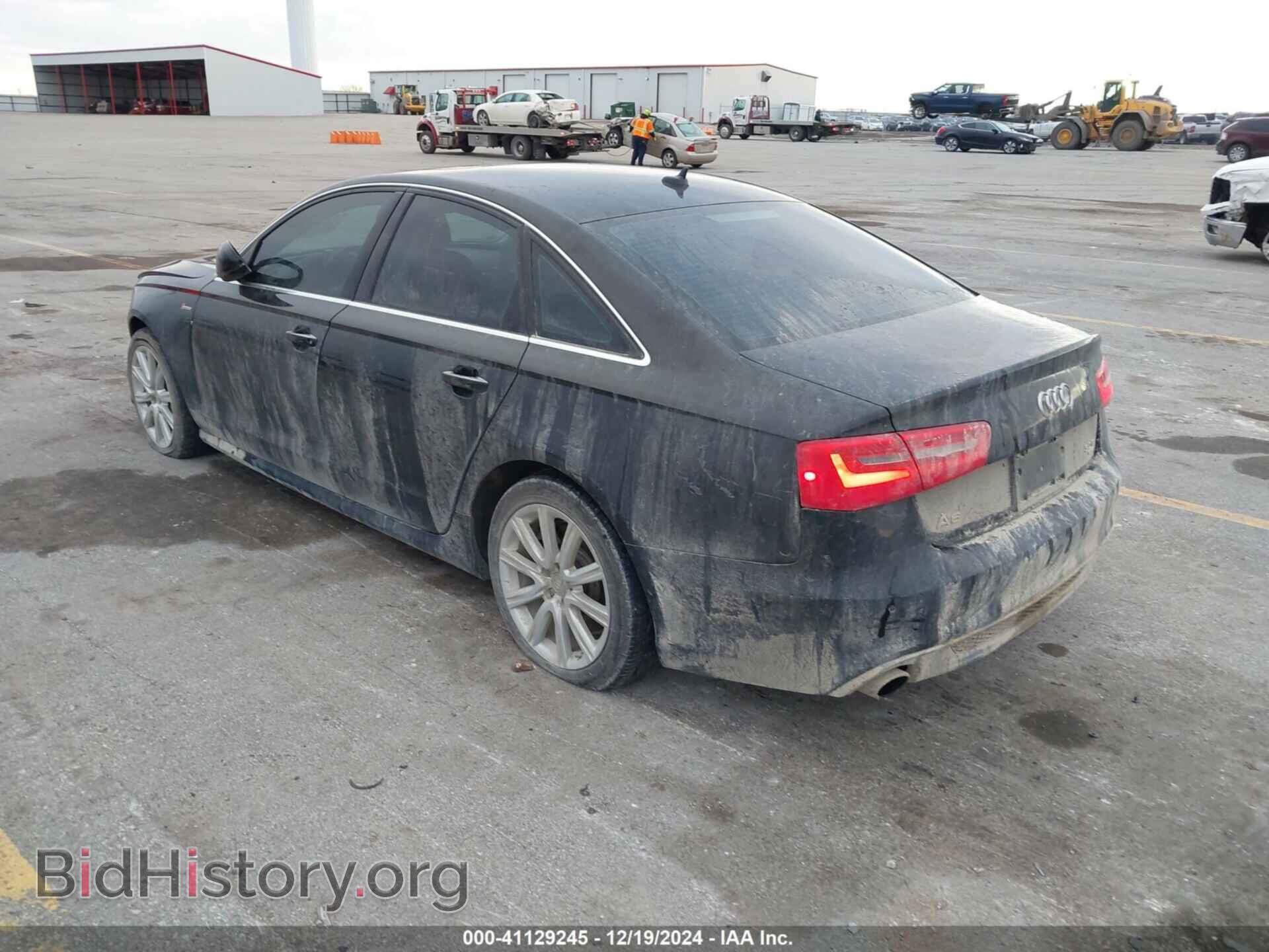 2013 AUDI A6 - VIN: WAUHGAFC3DN061788 - Фото 3