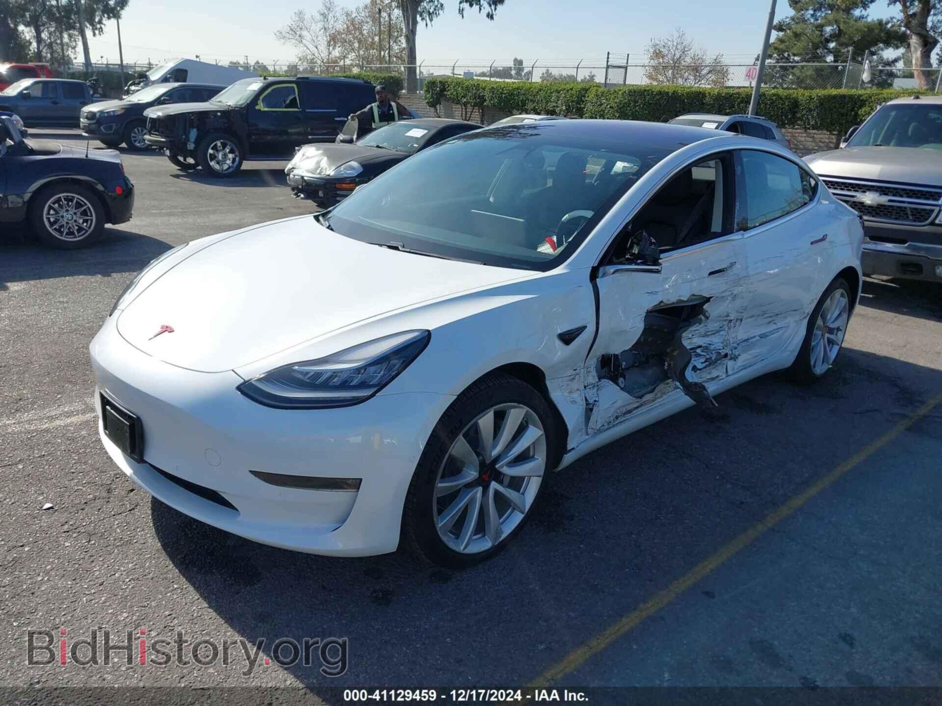 2018 TESLA MODEL 3 - VIN: 5YJ3E1EA0JF008351 - Фото 2