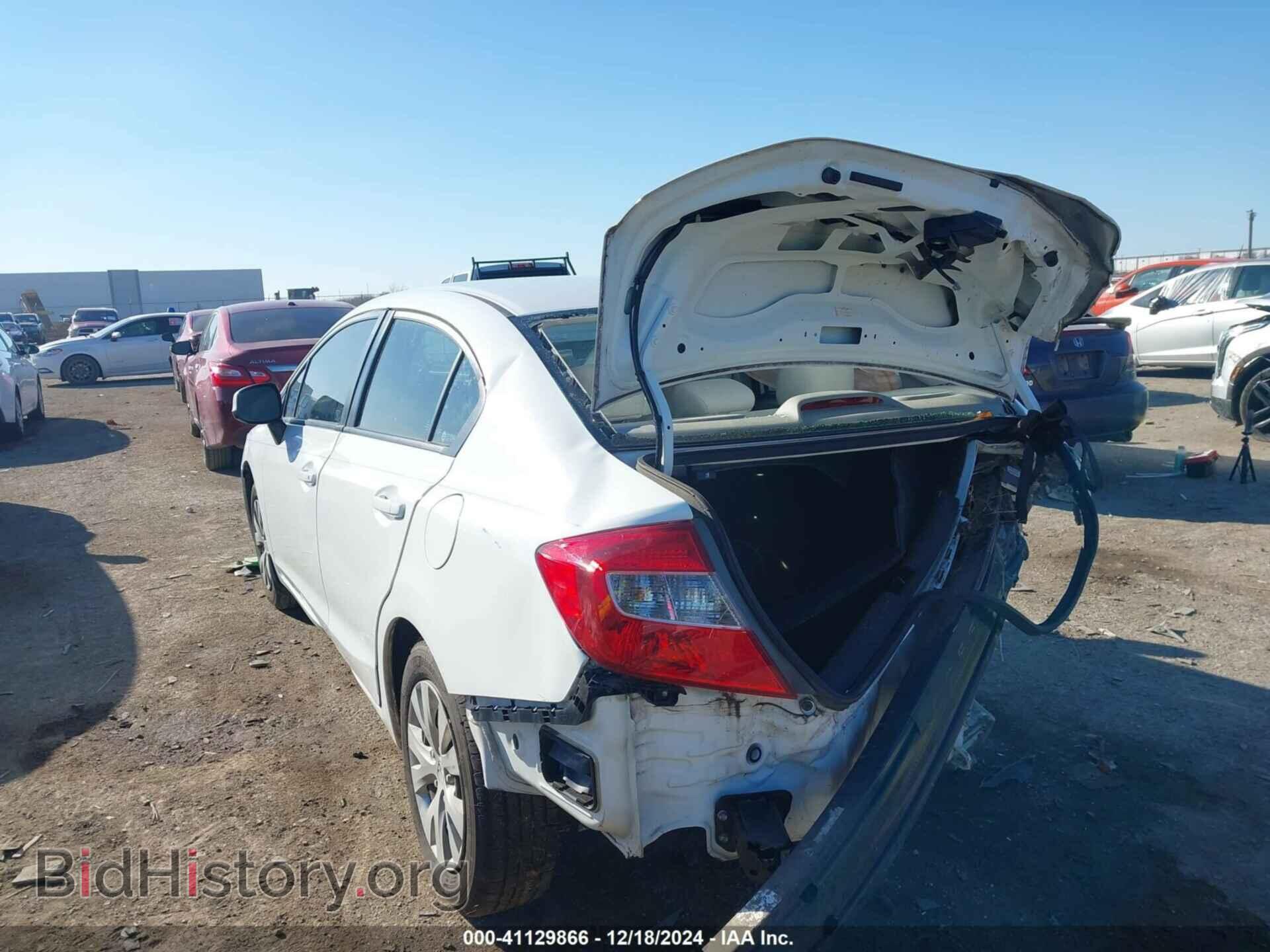 2012 HONDA CIVIC - VIN: 19XFB2F54CE089084 - Фото 3