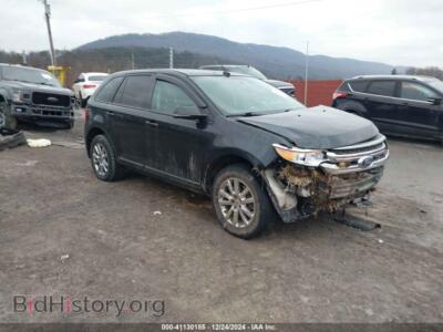 2014 Ford EDGE SEL, черный — VIN 2FMDK4JC6EBA23487, IAAI