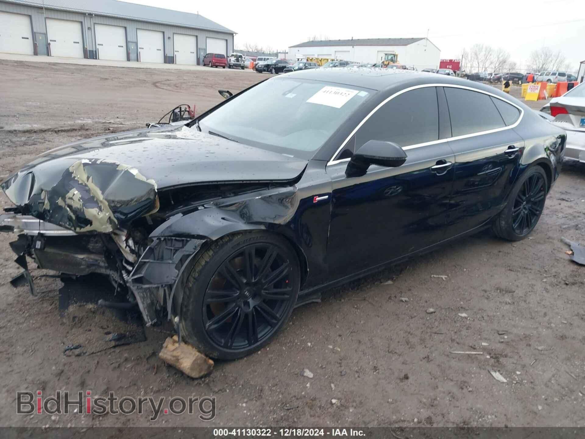 2013 AUDI A7 - VIN: WAUYGAFC9DN013552 - Фото 2