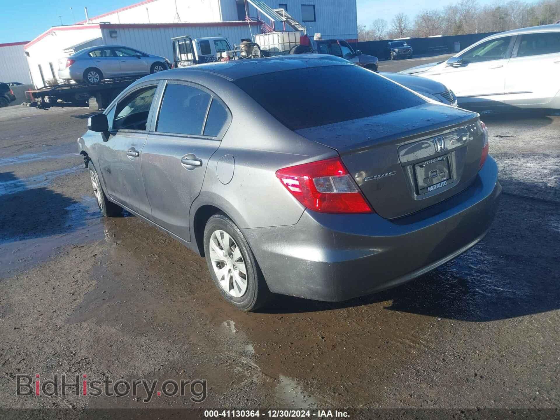 2012 HONDA CIVIC SDN - VIN: 2HGFB2F51CH607819 - Фото 3