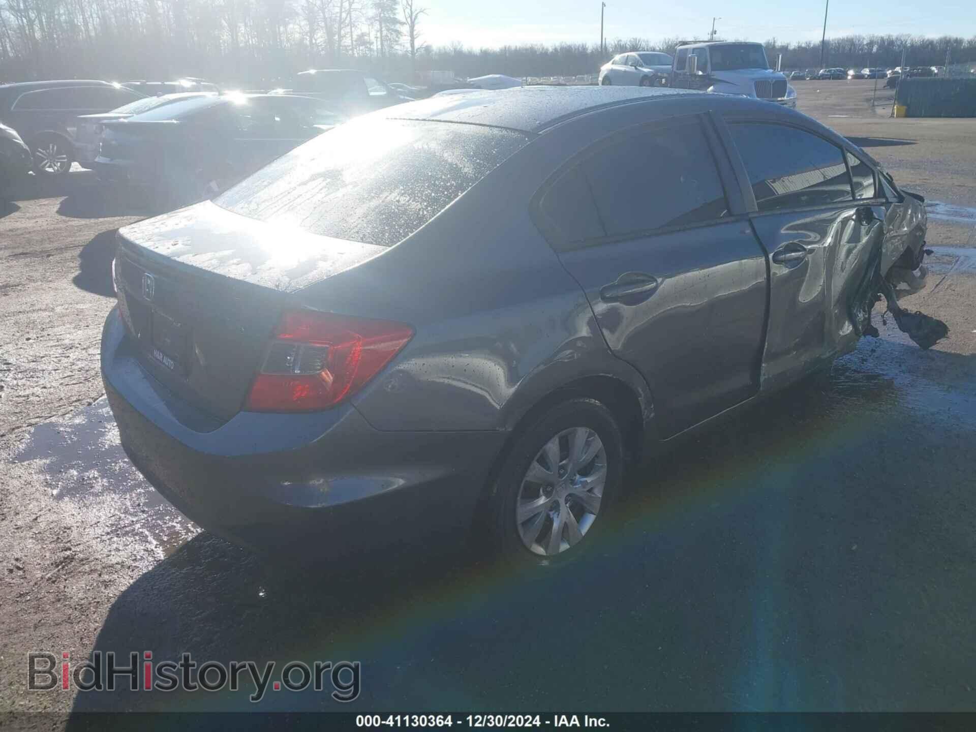 2012 HONDA CIVIC SDN - VIN: 2HGFB2F51CH607819 - Фото 4