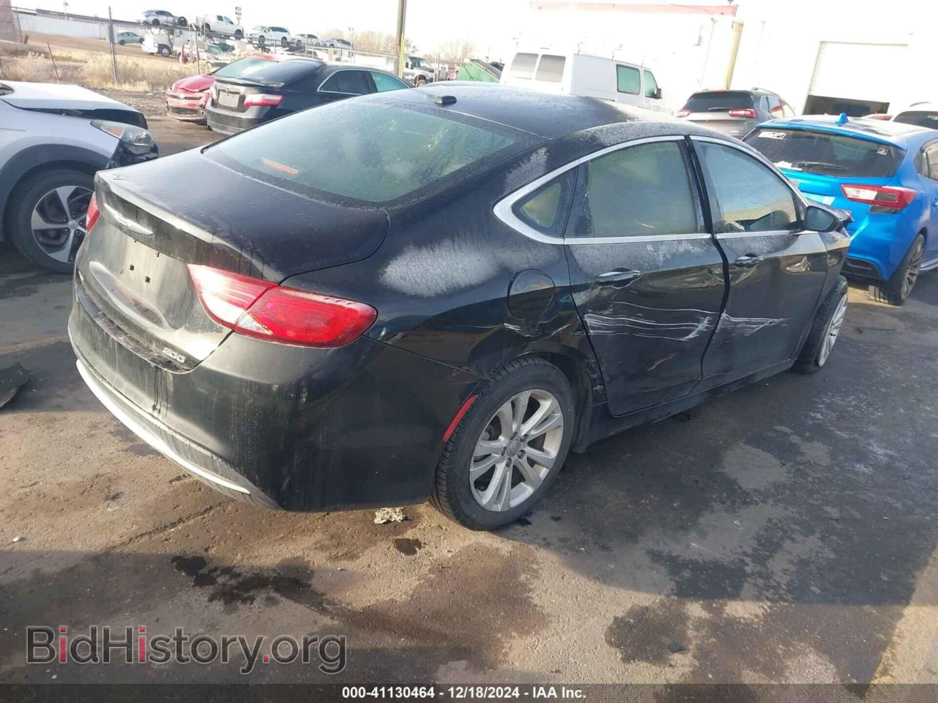 2015 CHRYSLER 200 - VIN: 1C3CCCAB0FN675109 - Фото 4