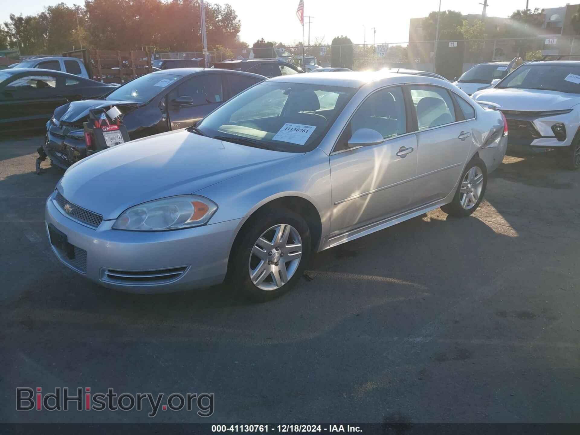 2012 CHEVROLET IMPALA - VIN: 2G1WB5E39C1247345 - Фото 2