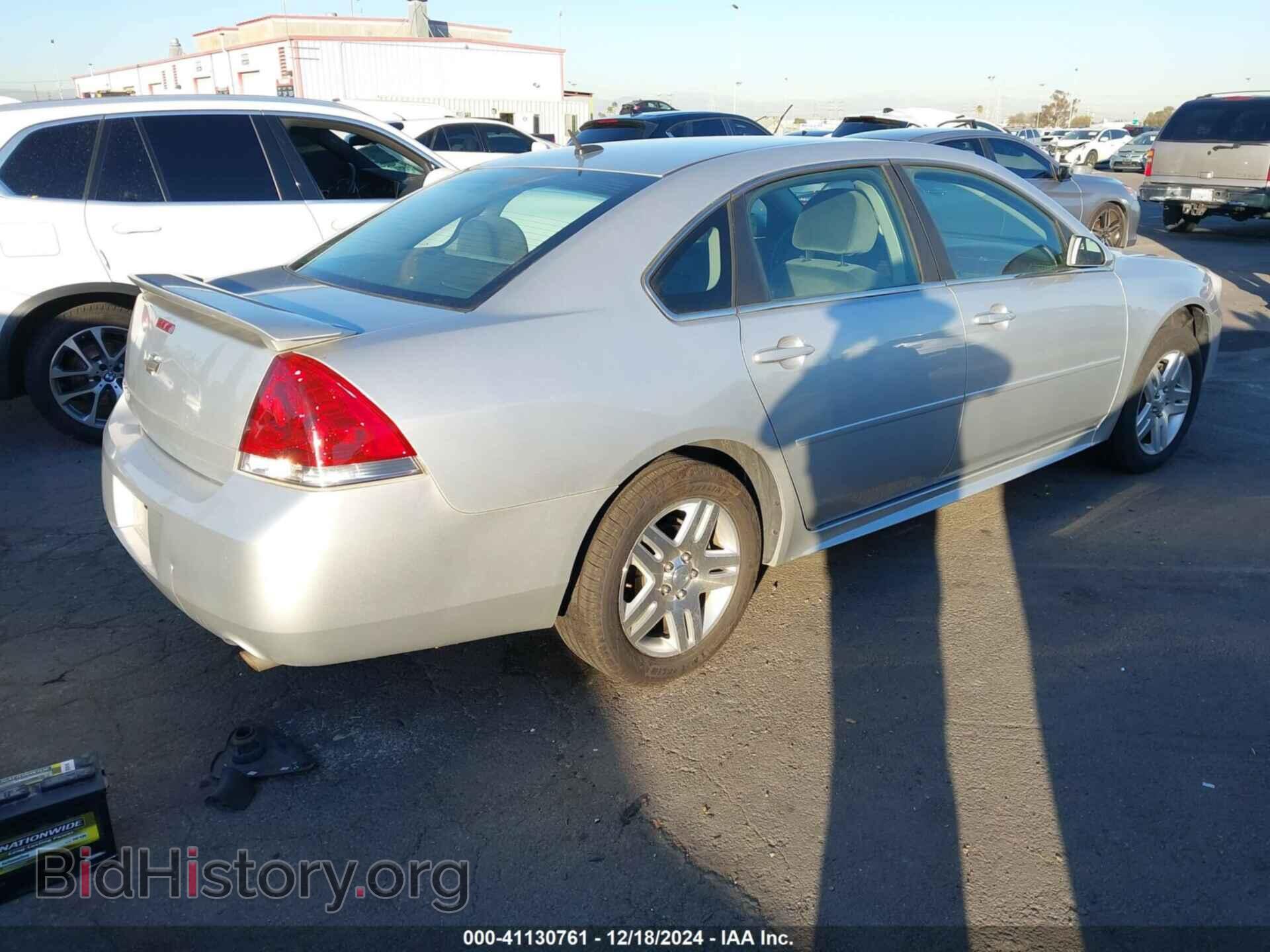 2012 CHEVROLET IMPALA - VIN: 2G1WB5E39C1247345 - Фото 4