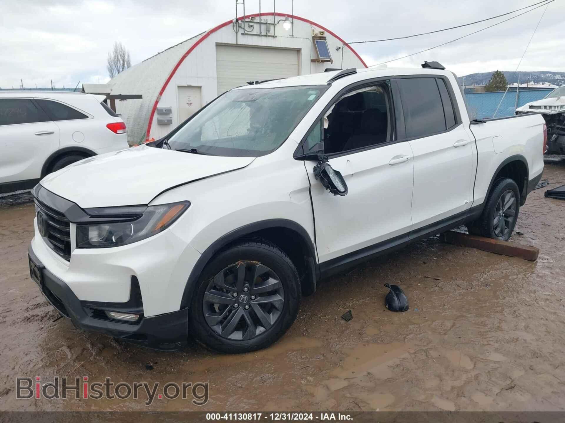 2021 HONDA RIDGELINE - VIN: 5FPYK3F16MB009377 - Фото 2