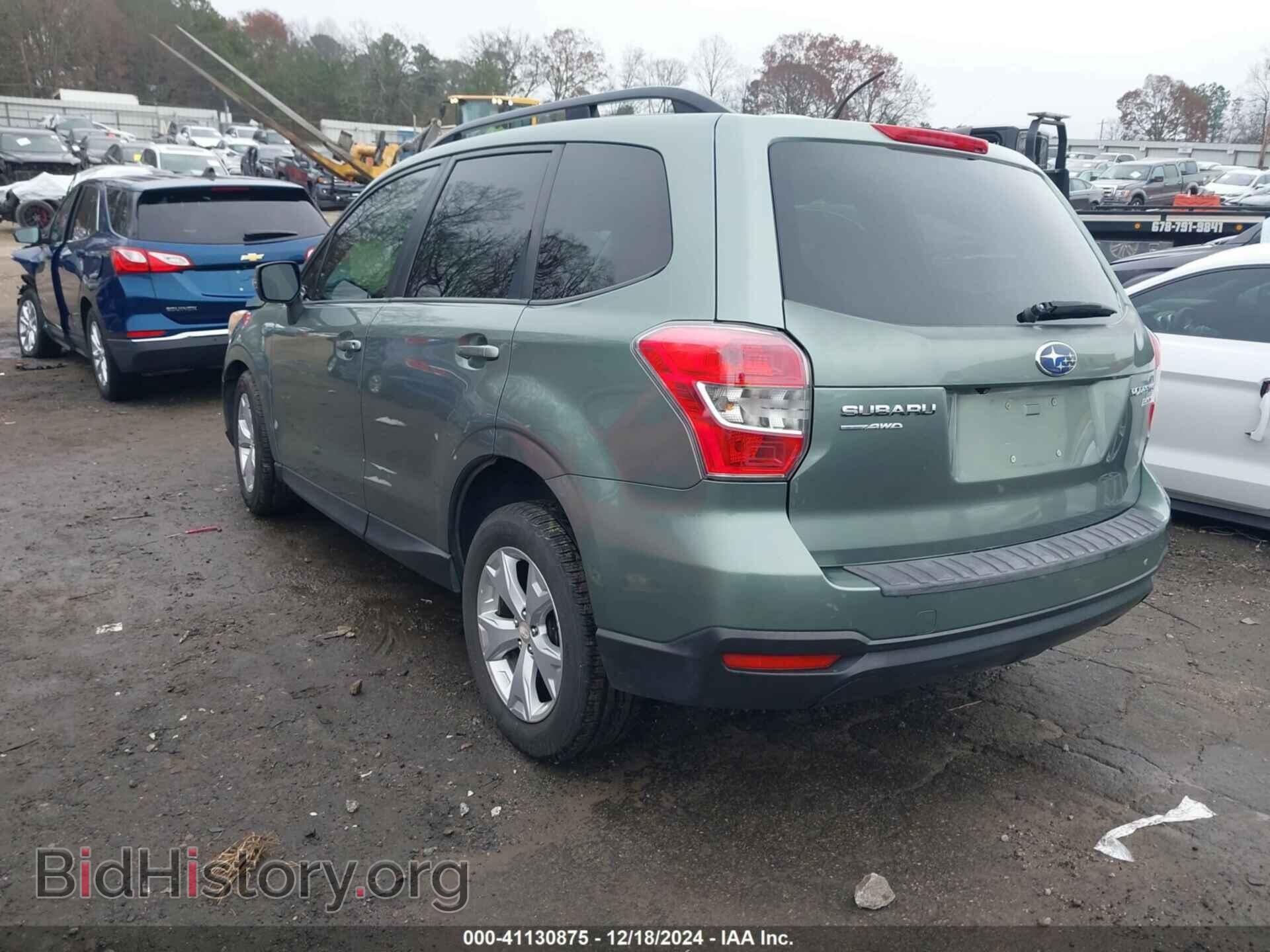 2014 SUBARU FORESTER - VIN: JF2SJAEC7EH525694 - Фото 3