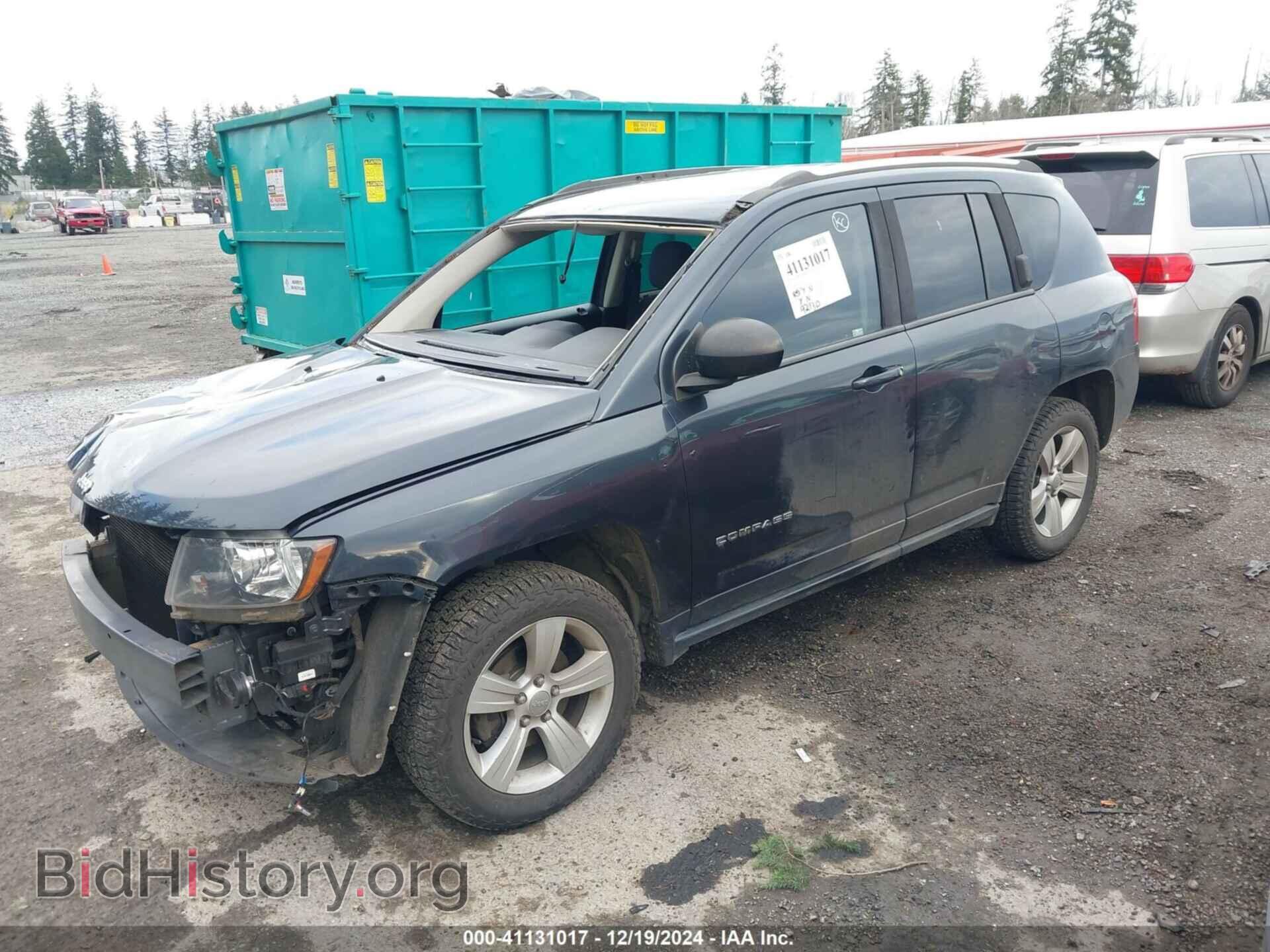 2014 JEEP COMPASS - VIN: 1C4NJCBB8ED890024 - Фото 2