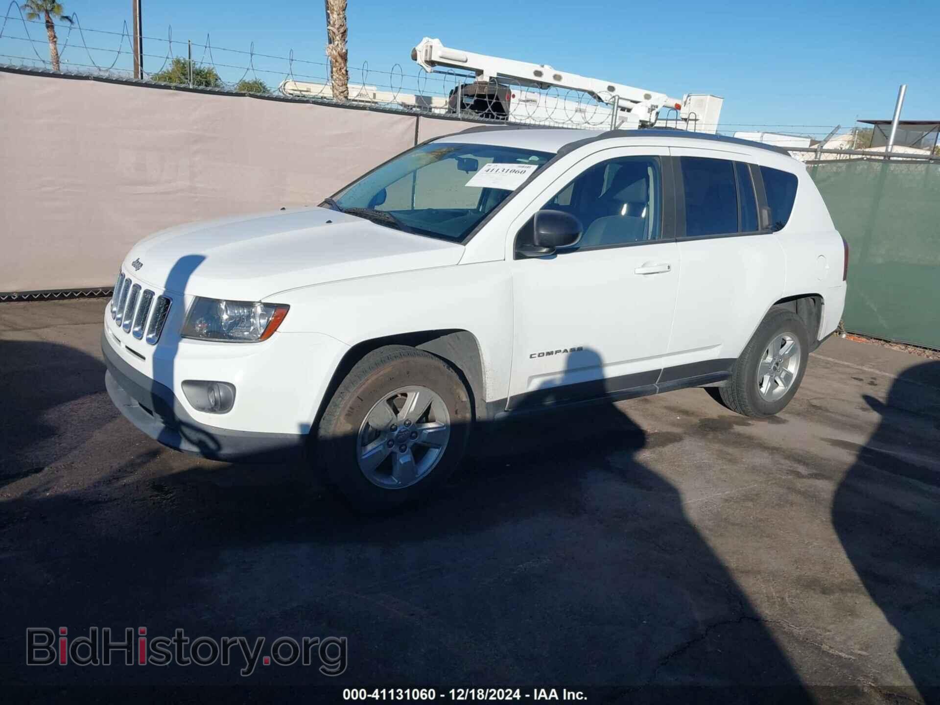 2015 JEEP COMPASS - VIN: 1C4NJCBA9FD262529 - Фото 2