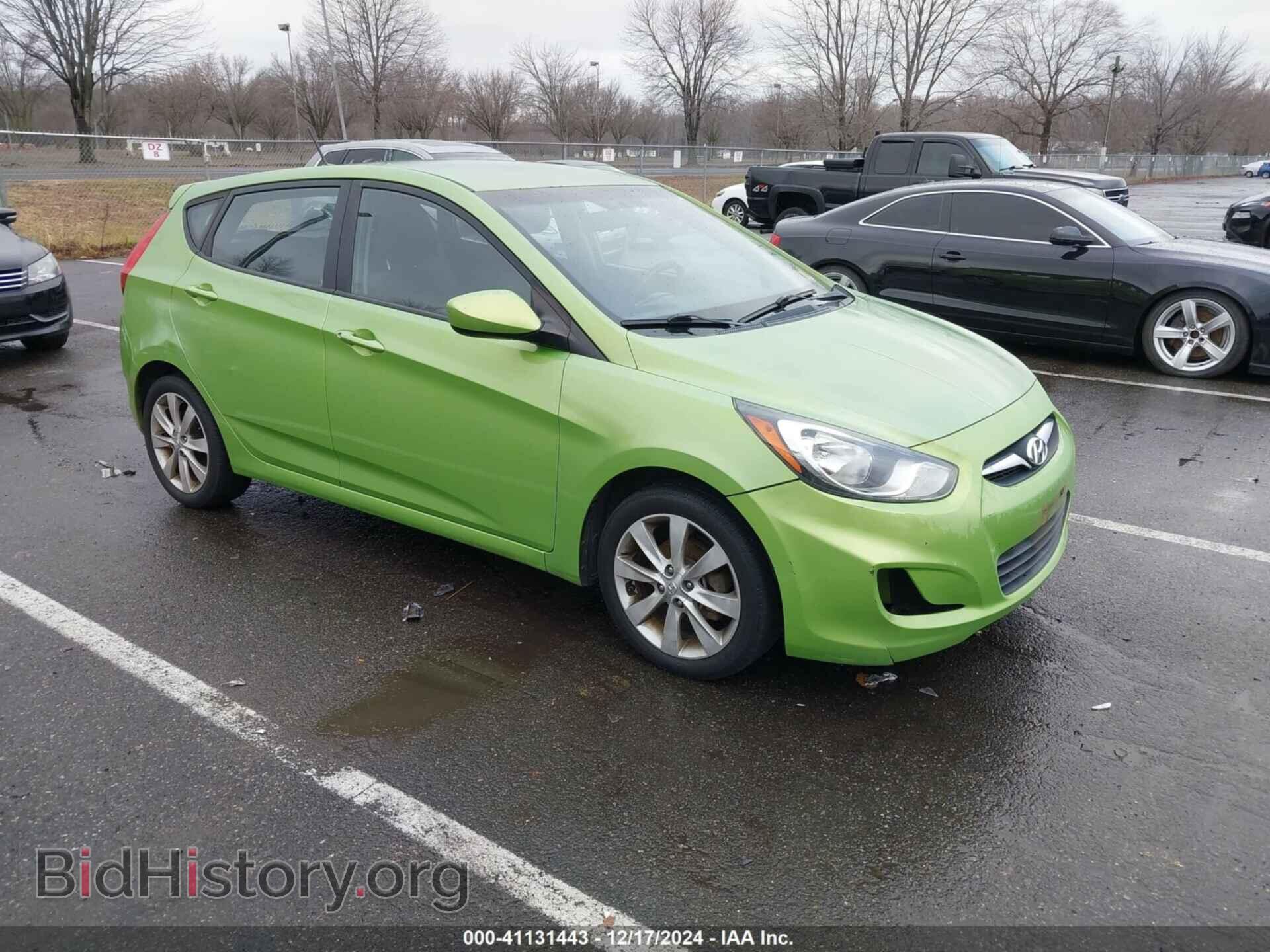 Фотография KMHCU5AE5CU022934 - HYUNDAI ACCENT 2012