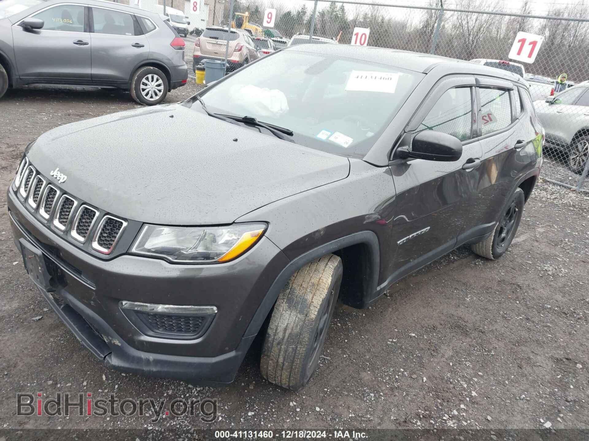 2018 JEEP COMPASS - VIN: 3C4NJCAB1JT287017 - Фото 2