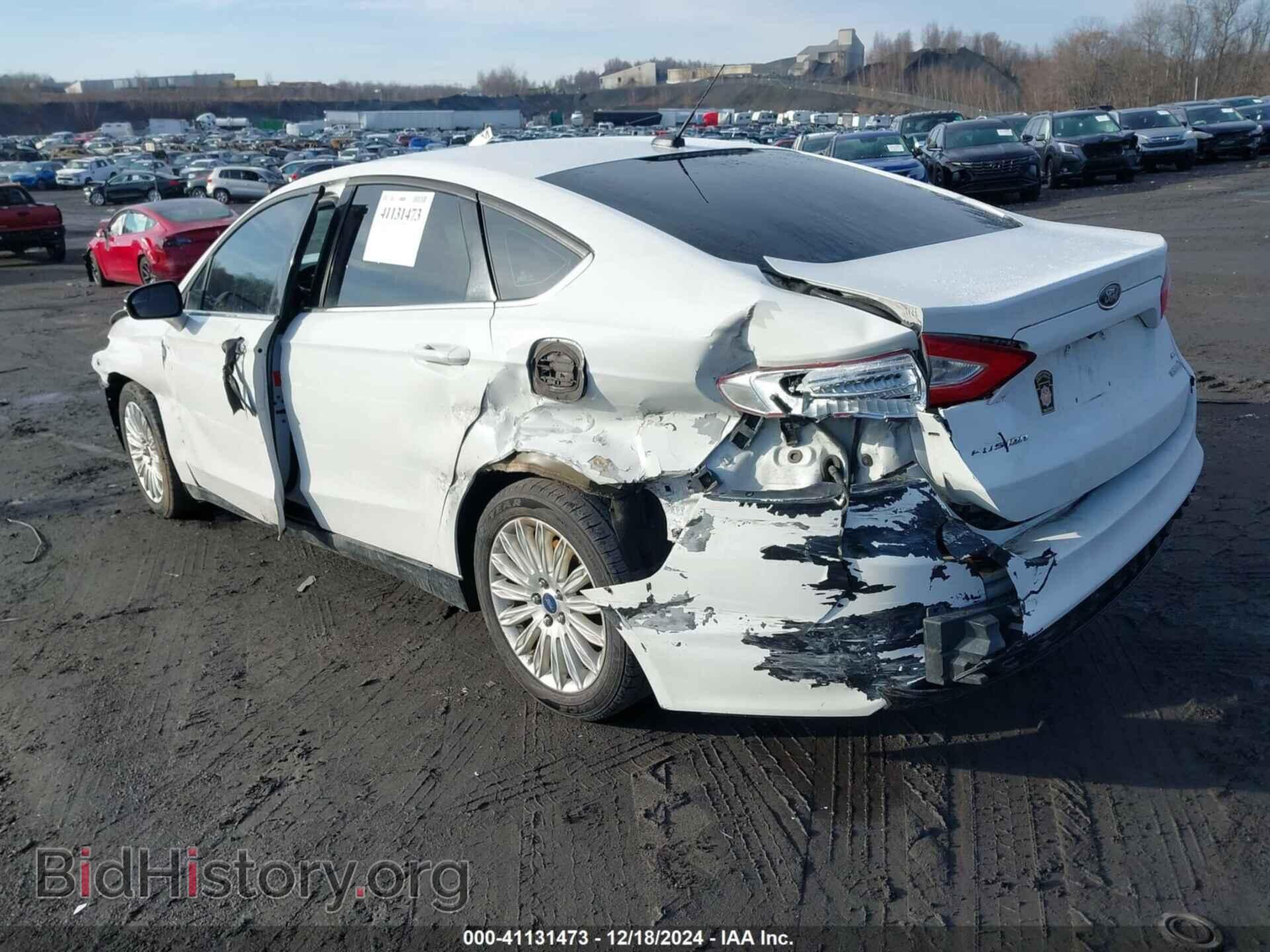 2014 FORD FUSION - VIN: 3FA6P0LU1ER259680 - Фото 3