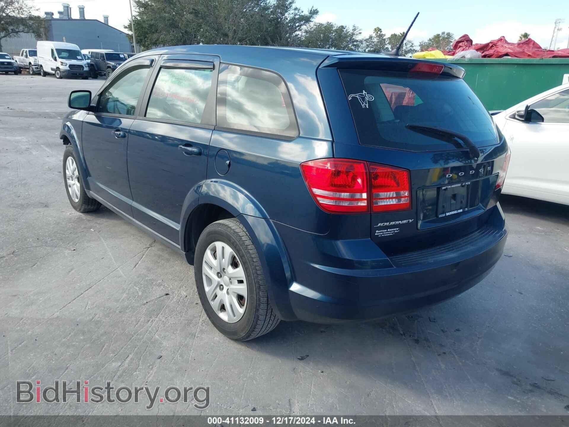 2014 DODGE JOURNEY - VIN: 3C4PDCAB1ET165585 - Фото 3
