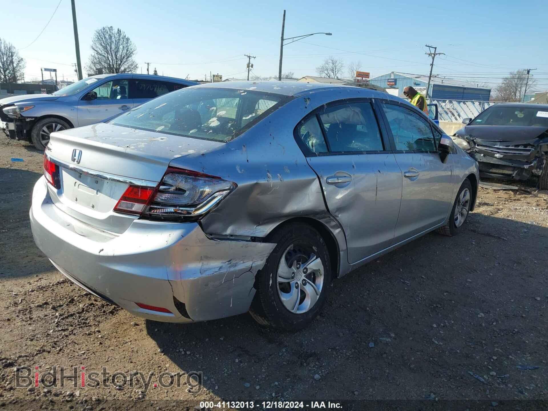 2015 HONDA CIVIC - VIN: 19XFB2F50FE293708 - Фото 4
