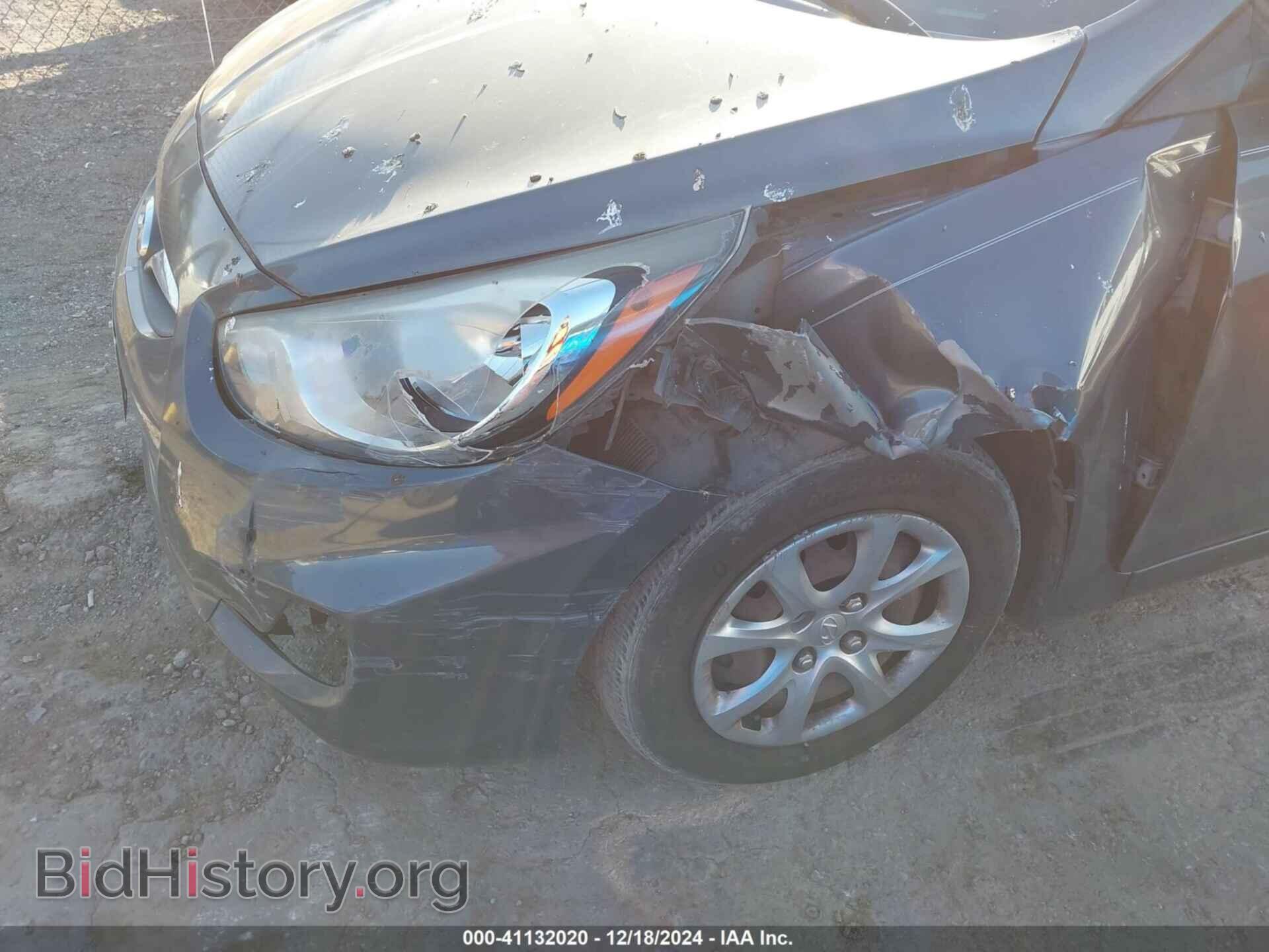 2013 HYUNDAI ACCENT - VIN: KMHCT5AE2DU059413 - Фото 6
