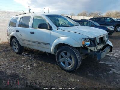 2007 Dodge DURANGO SLT, белый — VIN 1D8HB48277F543249, IAAI