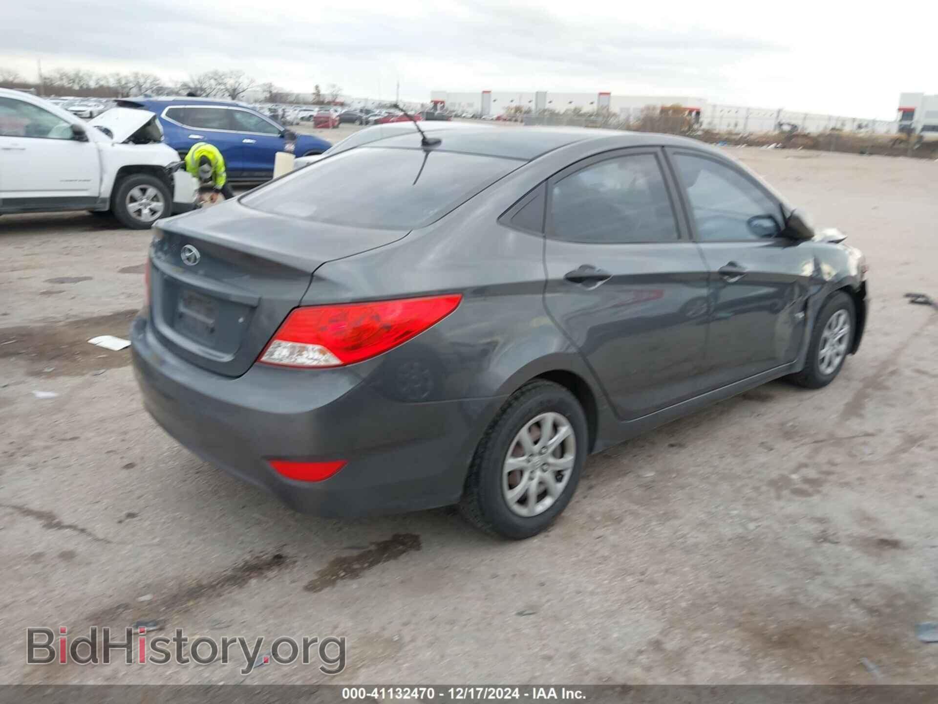 2012 HYUNDAI ACCENT - VIN: KMHCT4AE1CU046063 - Фото 4