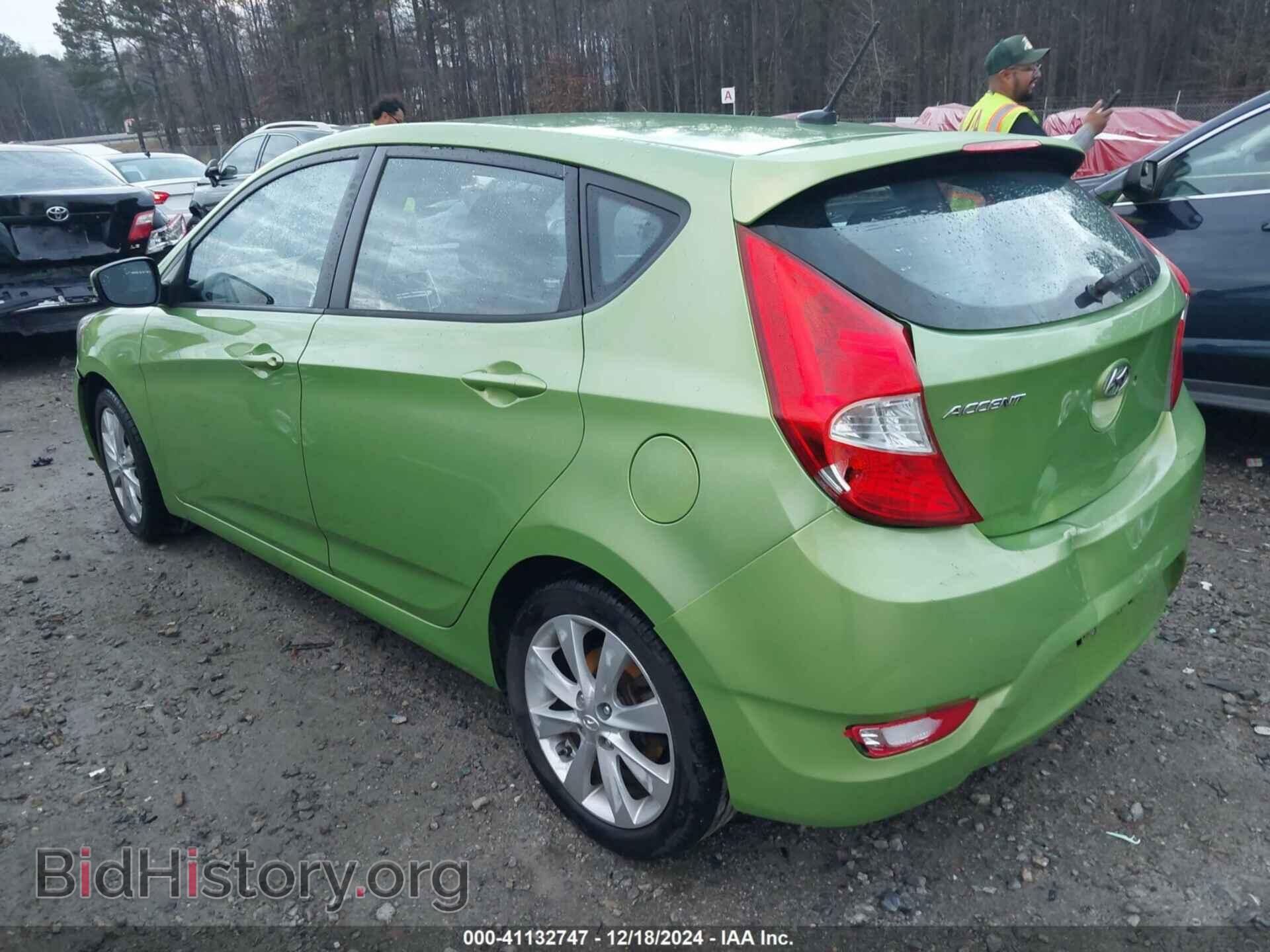2013 HYUNDAI ACCENT - VIN: KMHCU5AE5DU104938 - Фото 3