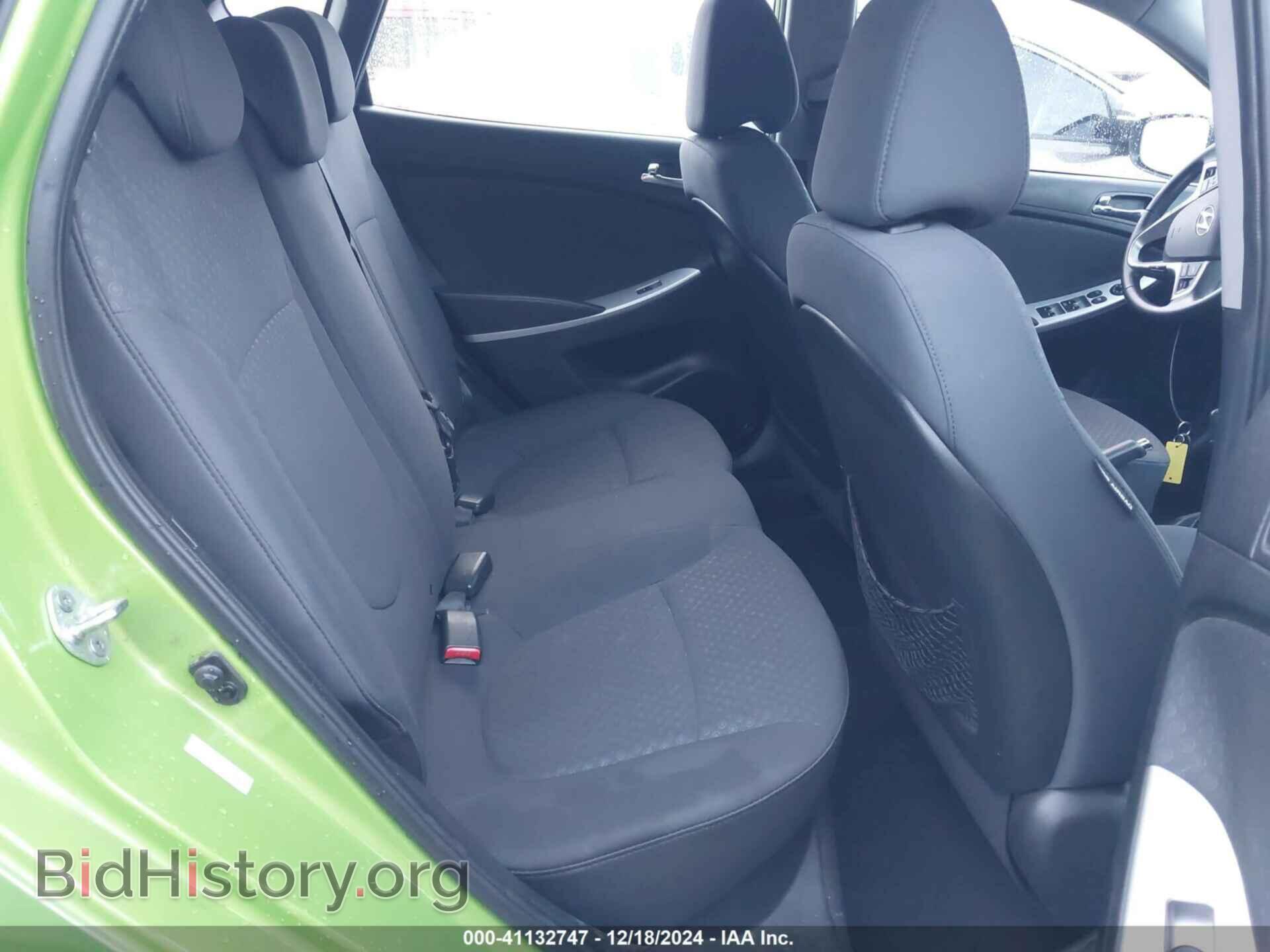 2013 HYUNDAI ACCENT - VIN: KMHCU5AE5DU104938 - Фото 8