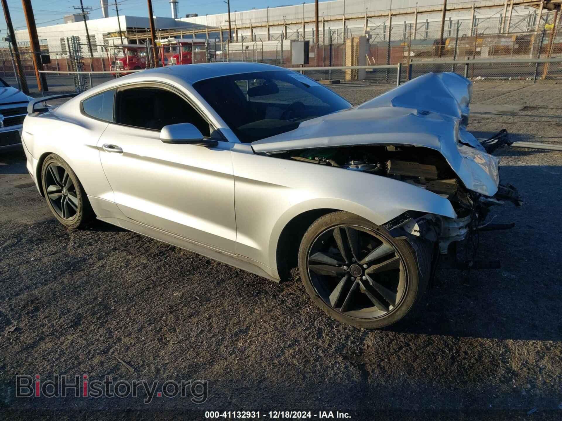 Фотография 1FA6P8AM1G5252753 - FORD MUSTANG 2016