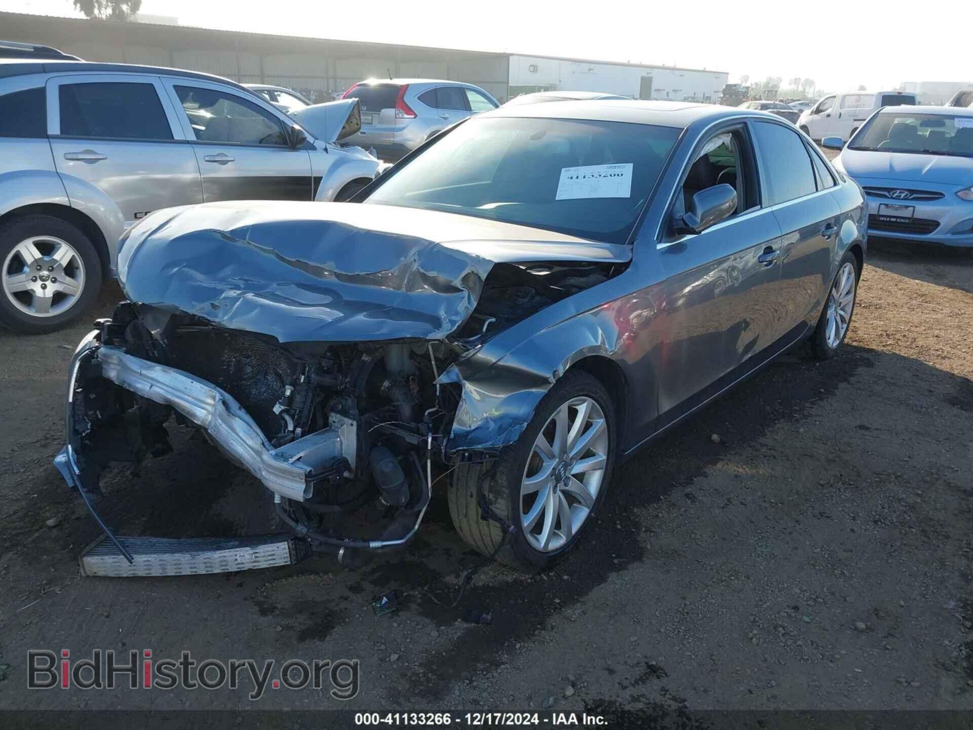 2013 AUDI A4 - VIN: WAUHFAFL6DN018727 - Фото 2