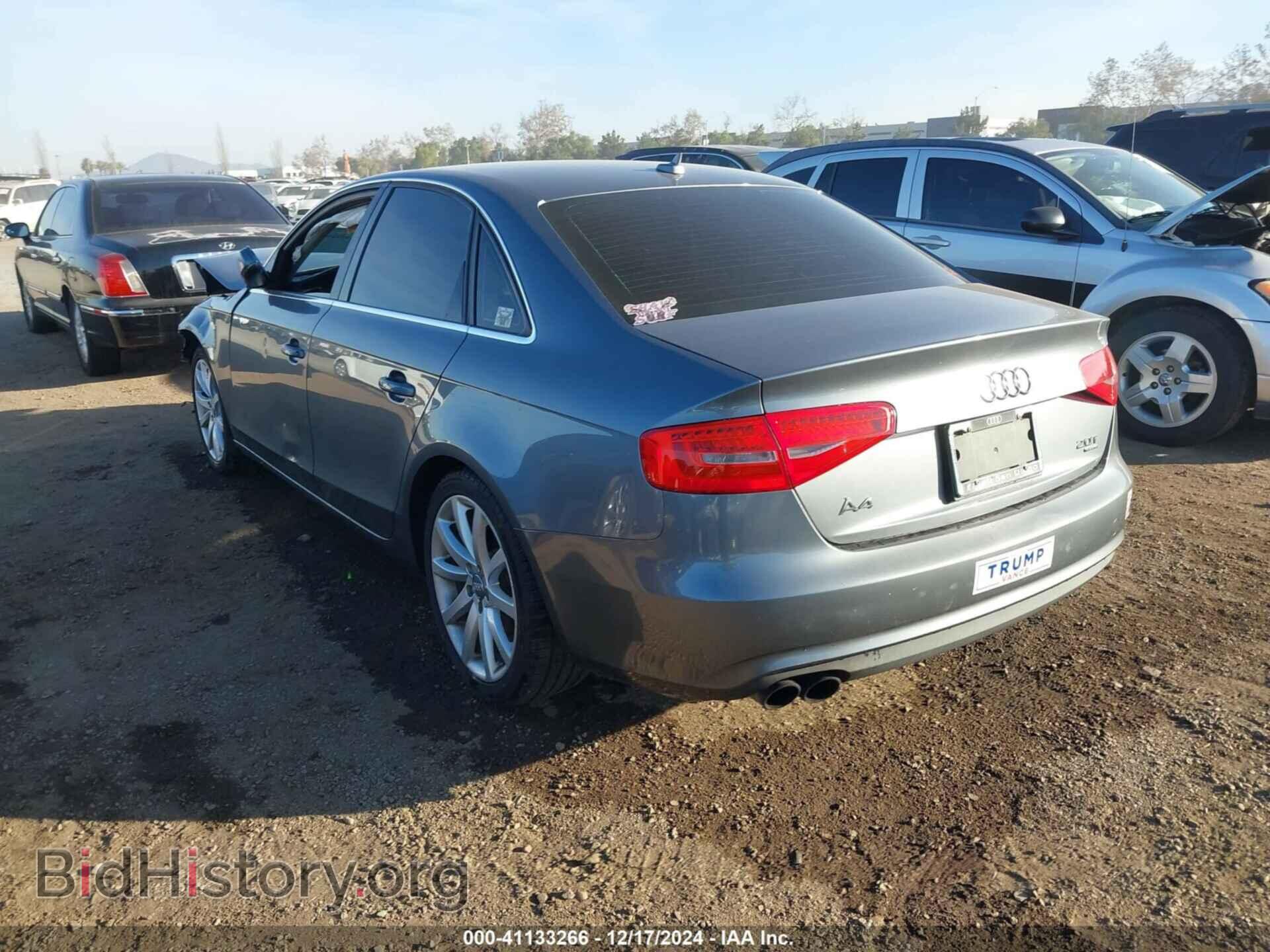2013 AUDI A4 - VIN: WAUHFAFL6DN018727 - Фото 3