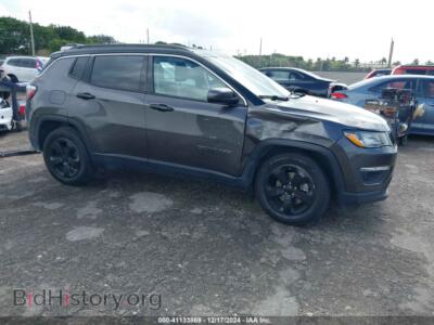 2020 Jeep COMPASS Latitude FWD, серый — VIN 3C4NJCBB6LT134103, IAAI