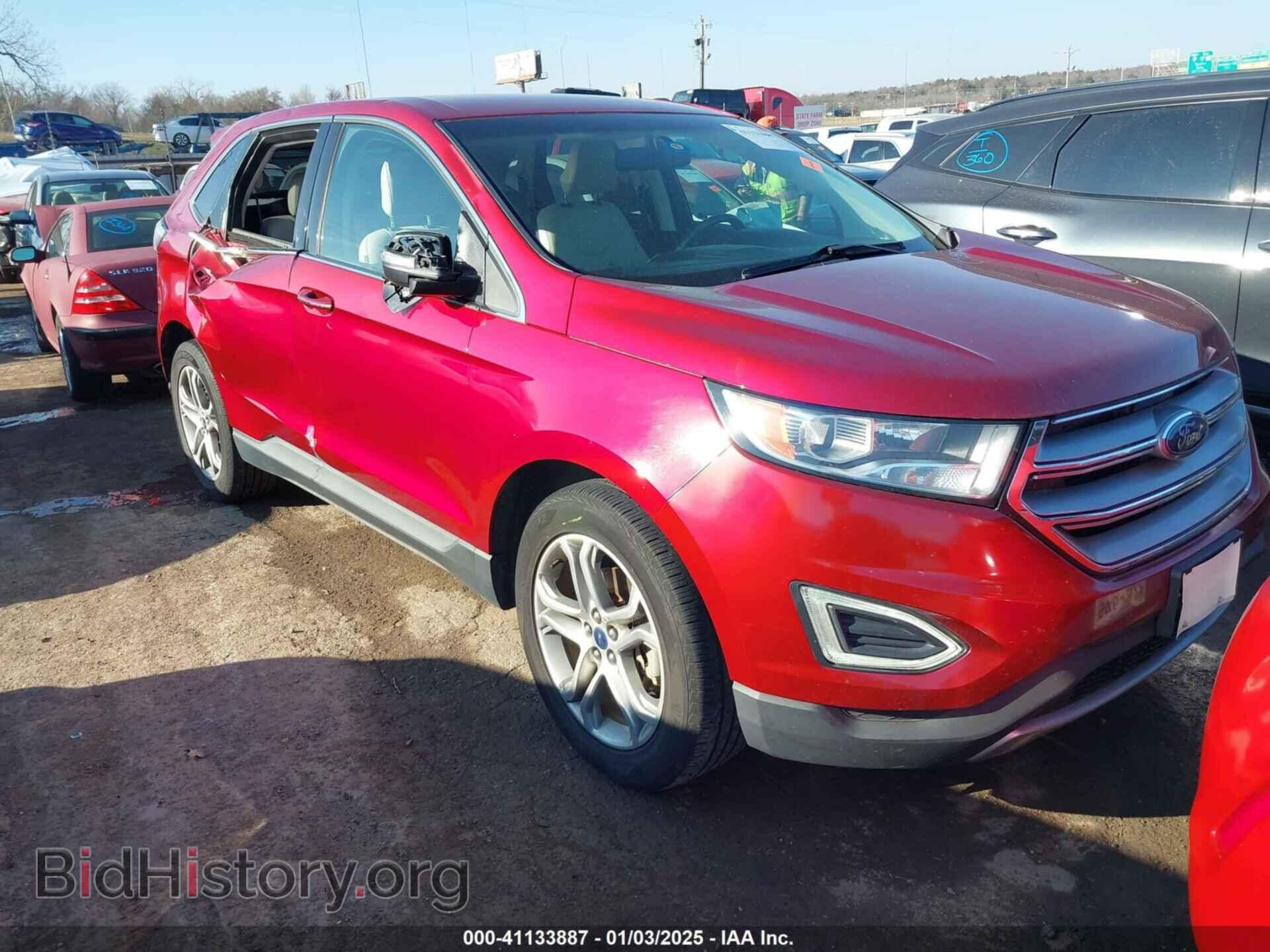 Фотография 2FMTK3K98FBB22550 - FORD EDGE 2015