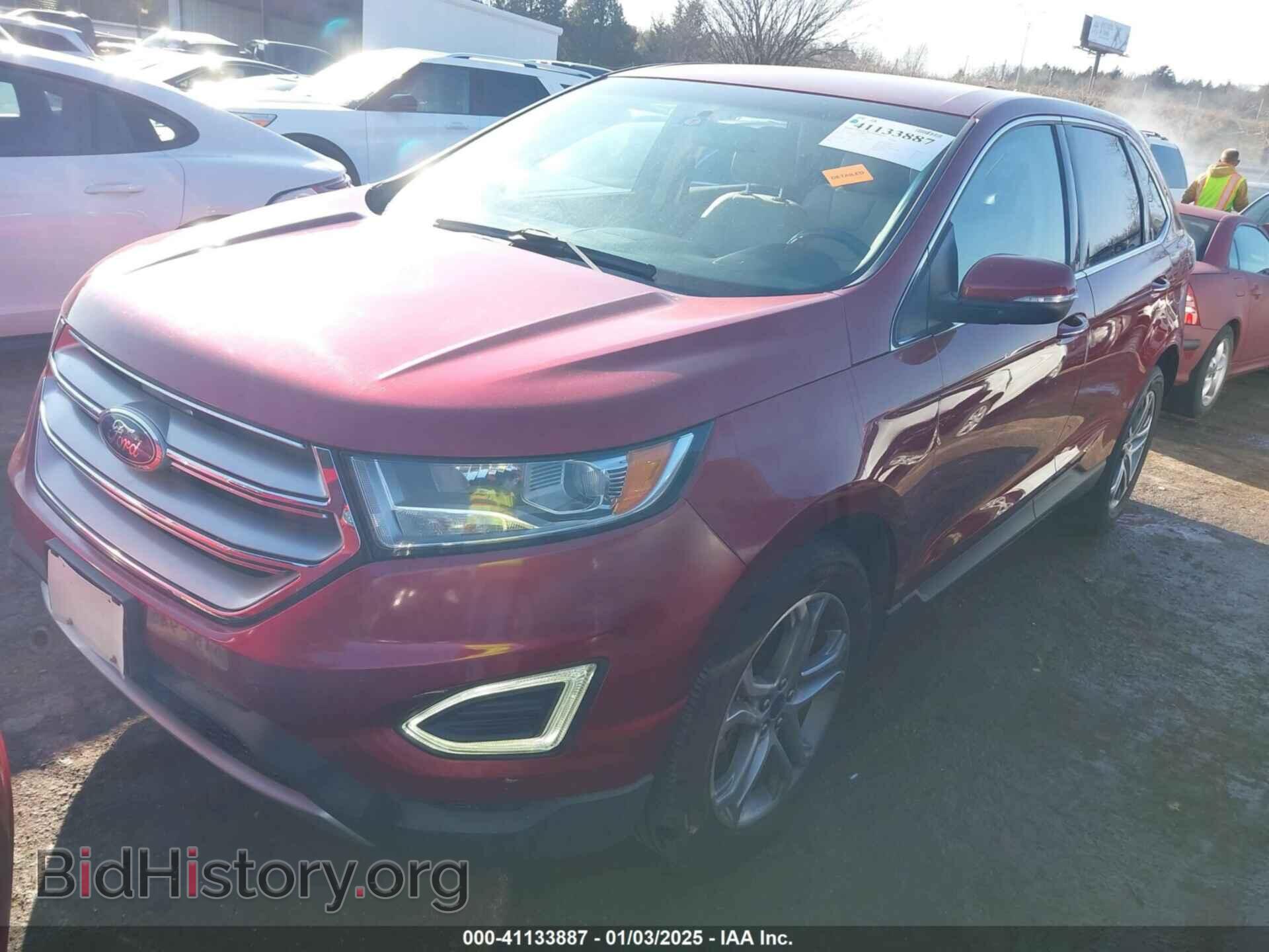 2015 FORD EDGE - VIN: 2FMTK3K98FBB22550 - Photo 2