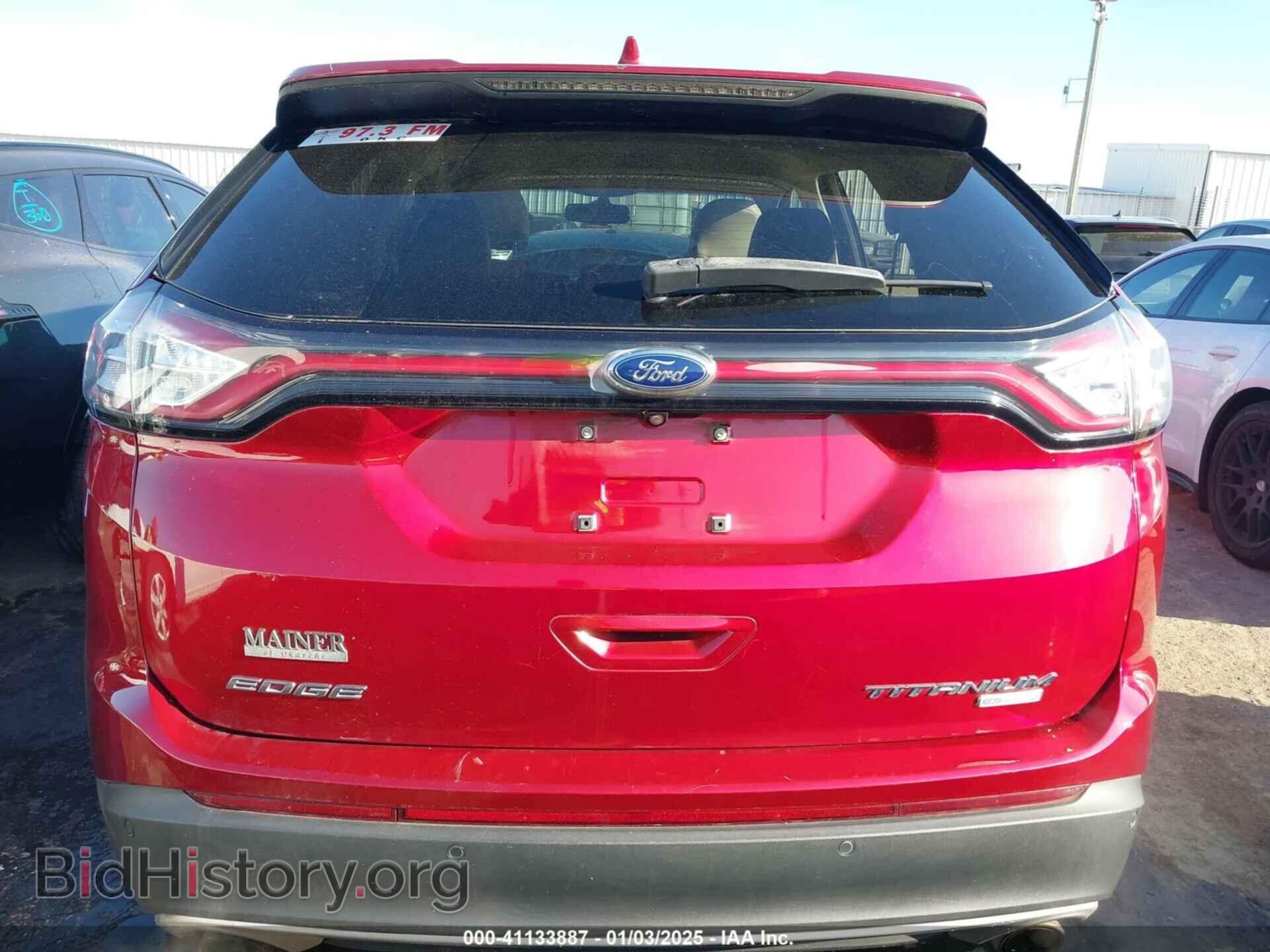 2015 FORD EDGE - VIN: 2FMTK3K98FBB22550 - Photo 16