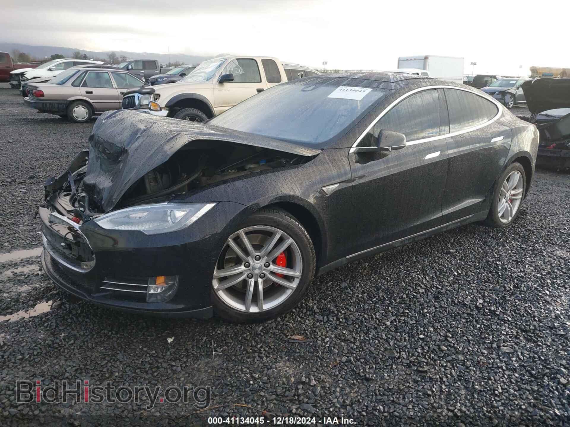 2015 TESLA MODEL S - VIN: 5YJSA4H44FF085973 - Фото 2