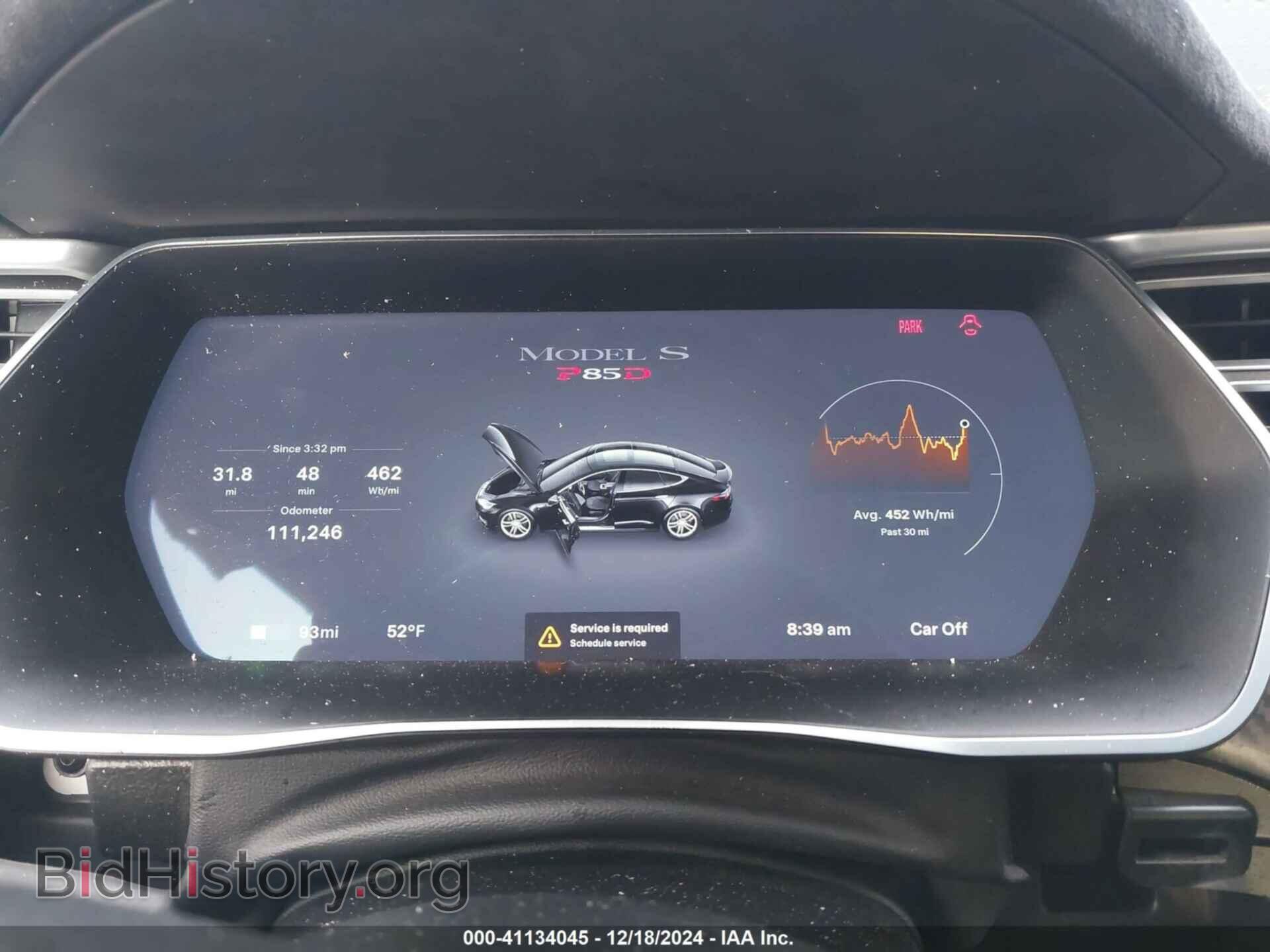 2015 TESLA MODEL S - VIN: 5YJSA4H44FF085973 - Фото 7