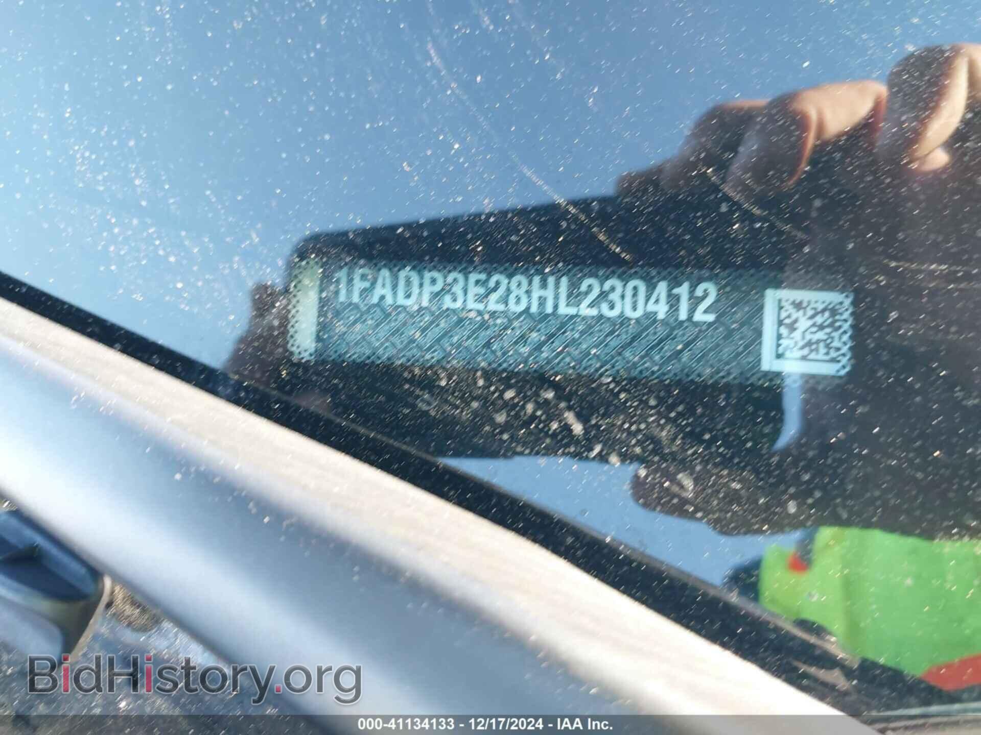 2017 FORD FOCUS - VIN: 1FADP3E28HL230412 - Фото 9