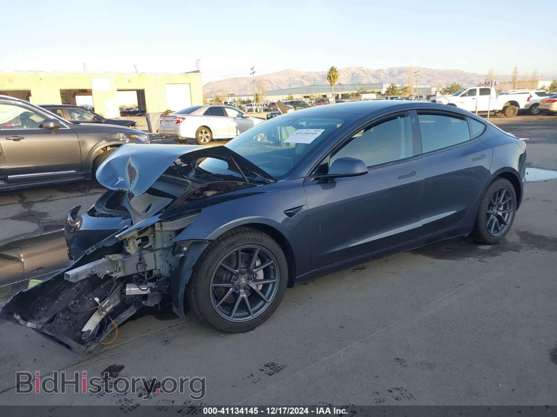 2022 TESLA MODEL 3 - VIN: 5YJ3E1EB3NF247228 - Фото 2