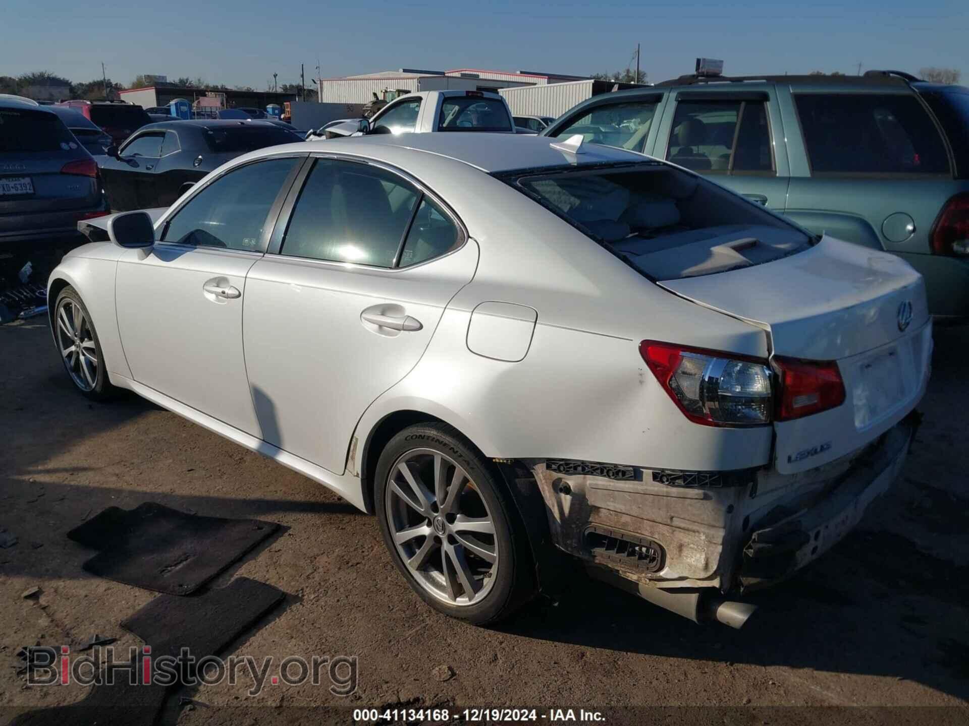 2008 LEXUS IS - VIN: JTHBK262485050873 - Фото 3